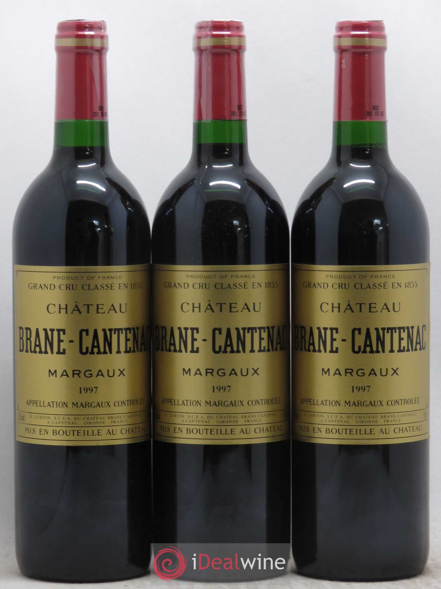 Château Brane Cantenac 2ème Grand Cru Classé 1997 - Lot de 6 bouteilles - 2