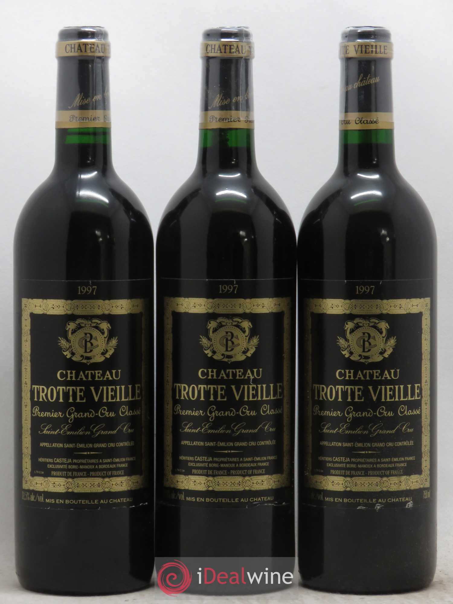 Château Trotte Vieille 1er Grand Cru Classé B 1997 - Lotto di 6 bottiglie - 2