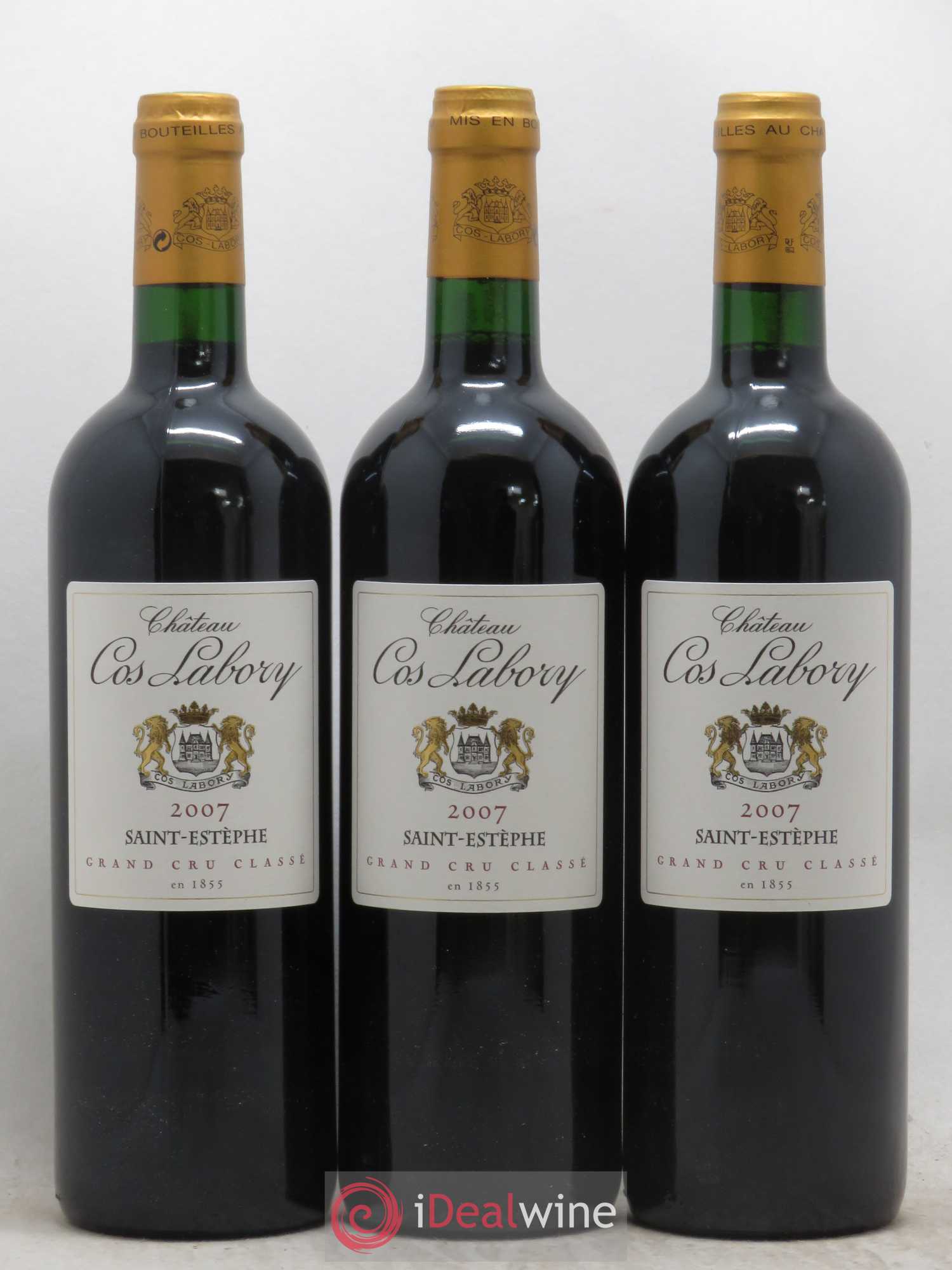Château Cos Labory 5ème Grand Cru Classé 2007 - Lot de 6 bouteilles - 1