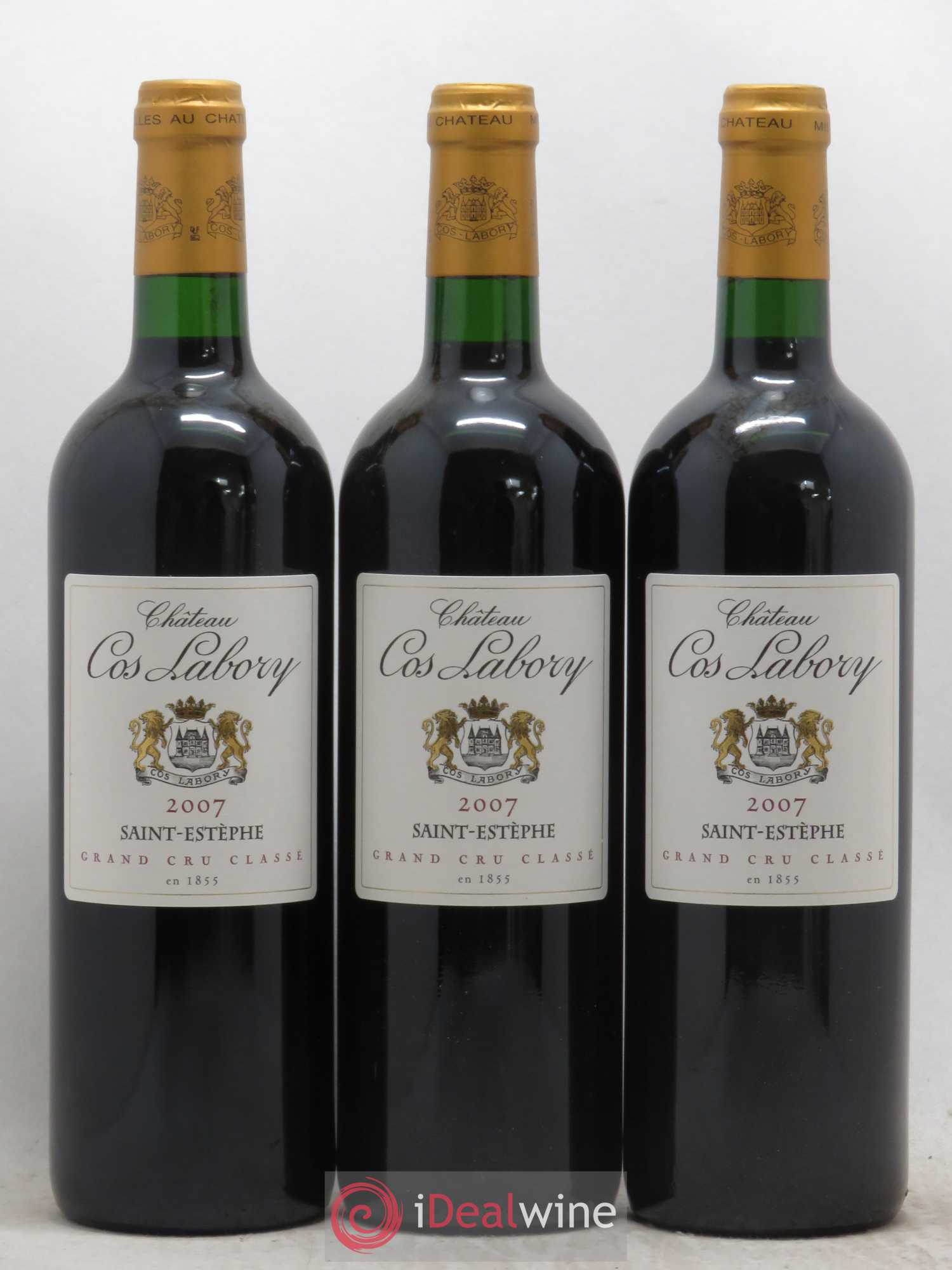 Château Cos Labory 5ème Grand Cru Classé 2007 - Lot de 6 bouteilles - 2