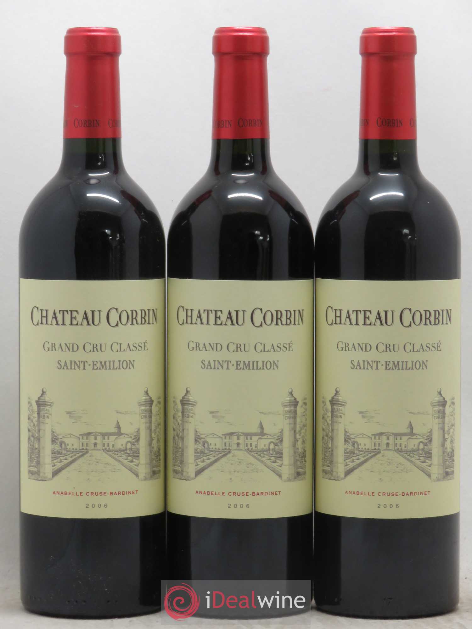Château Corbin Grand Cru Classé 2006 - Lot de 6 bouteilles - 2