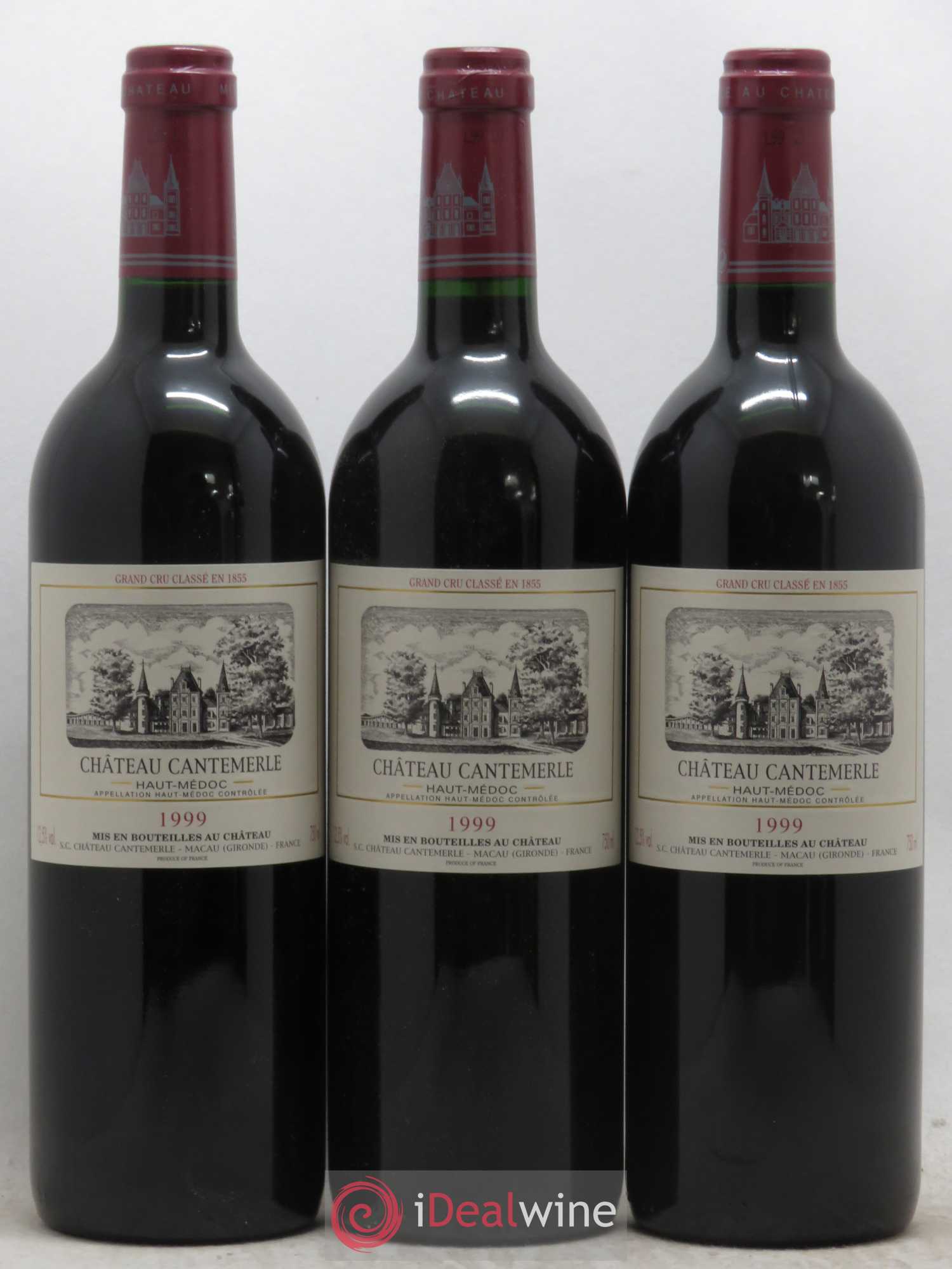 Château Cantemerle 5ème Grand Cru Classé 1999 - Lot de 6 bouteilles - 2