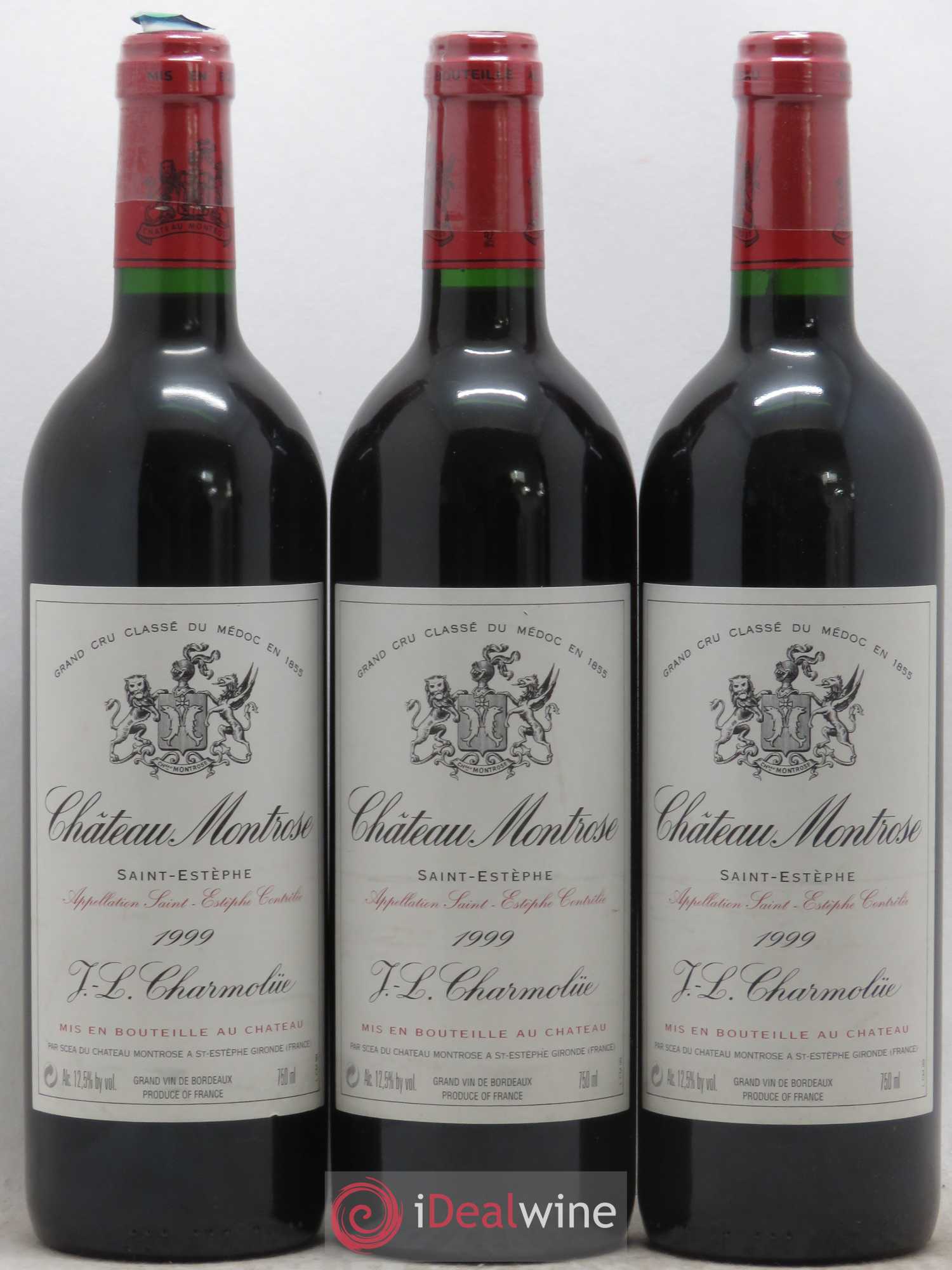 Château Montrose 2ème Grand Cru Classé 1999 - Lot de 6 bouteilles - 1