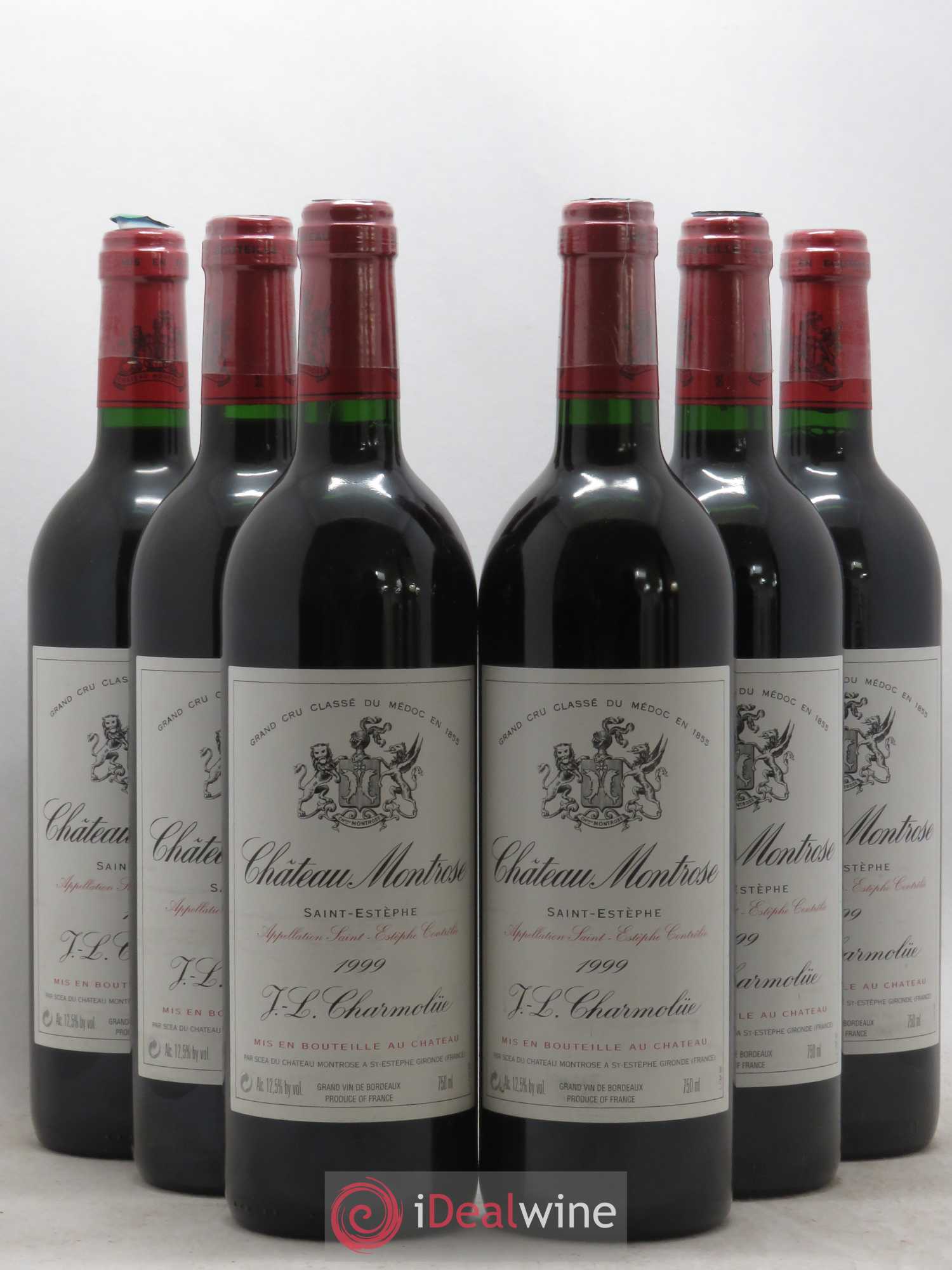 Château Montrose 2ème Grand Cru Classé 1999 - Lot de 6 bouteilles - 0
