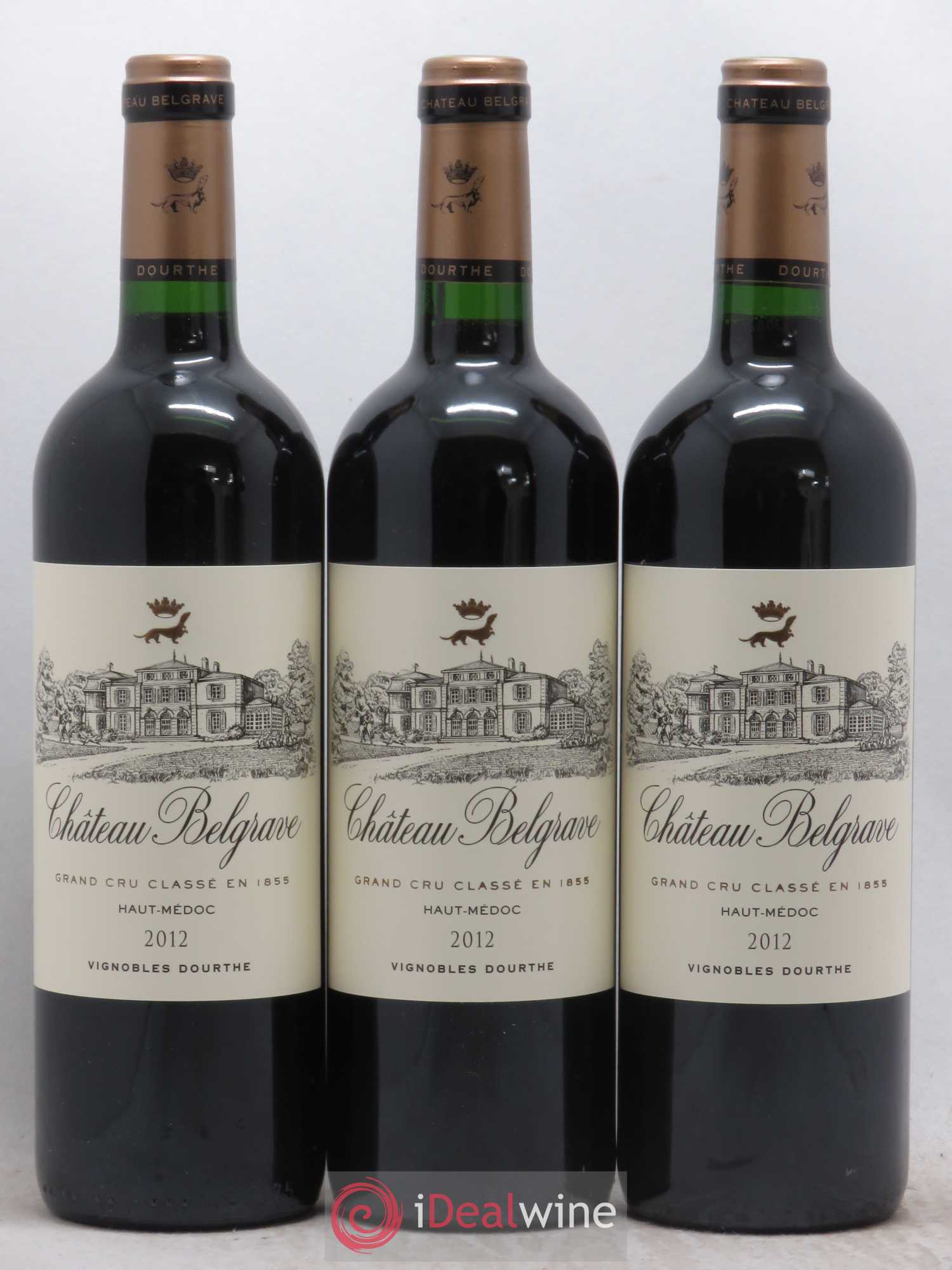 Château Belgrave 5ème Grand Cru Classé 2012 - Lot de 6 bouteilles - 2