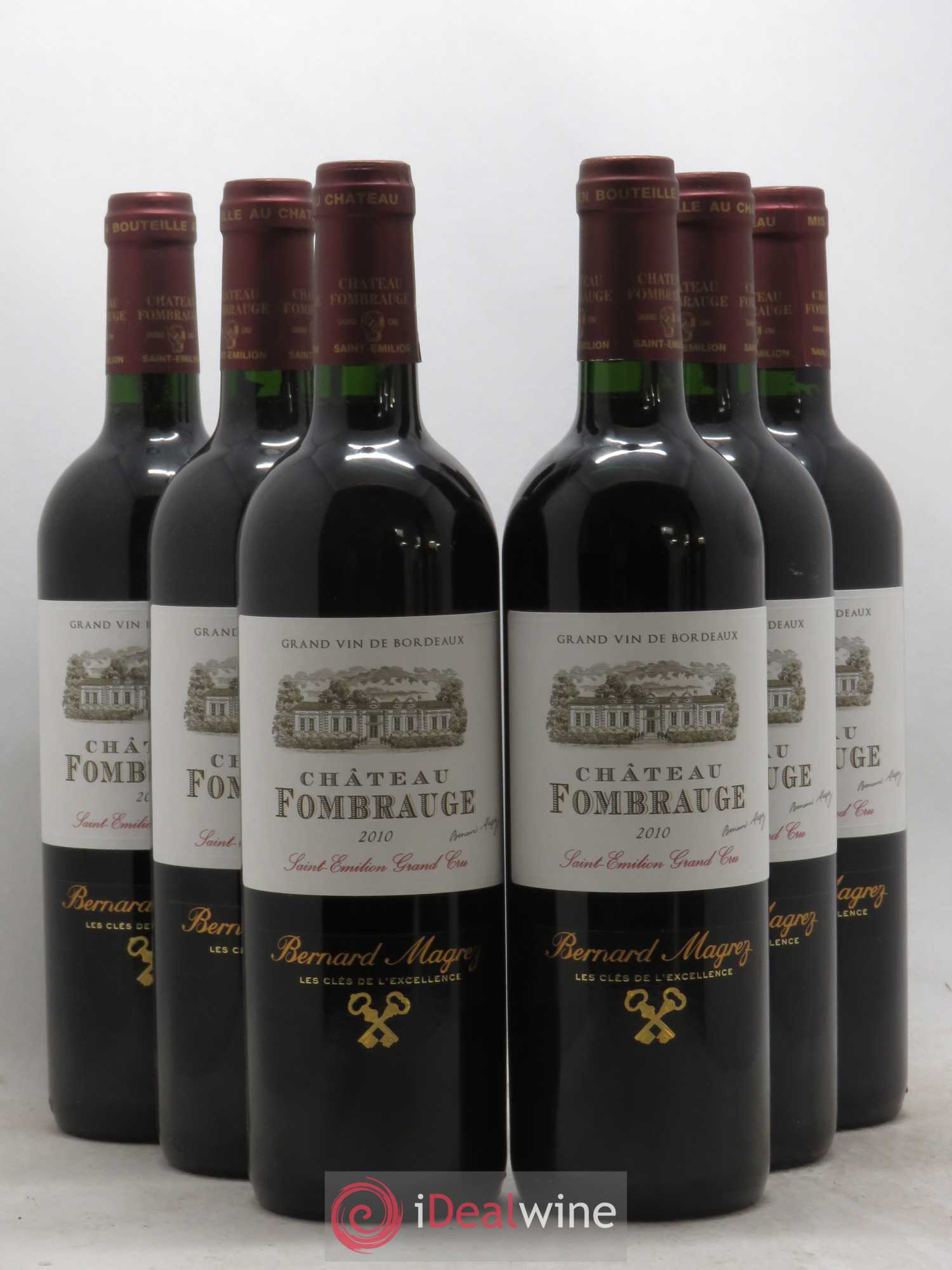 Château Fombrauge Grand Cru Classé 2010 - Lot de 6 bouteilles - 0