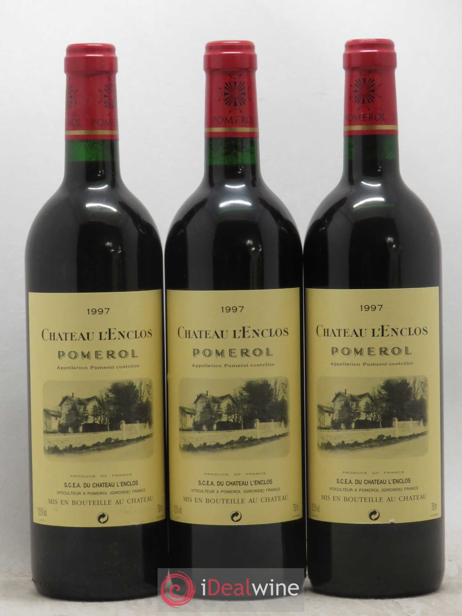 Château l' Enclos 1997 - Lot de 6 bouteilles - 1