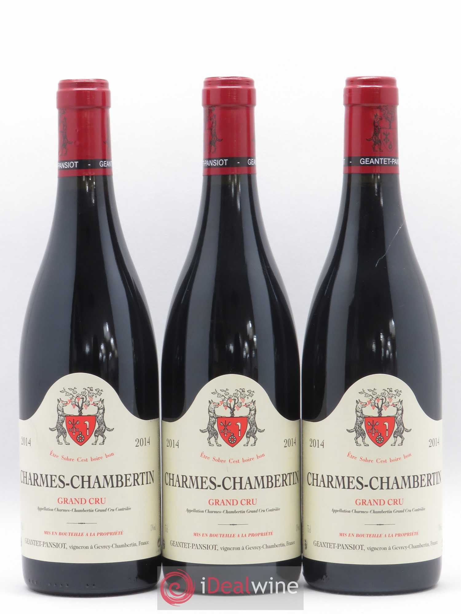 Charmes-Chambertin Grand Cru Geantet-Pansiot 2014 - Lot de 6 bouteilles - 1