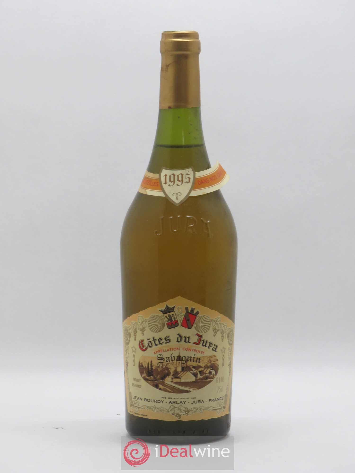 Côtes du Jura Savagnin Jean Bourdy 1995 - Lot de 1 bouteille - 0