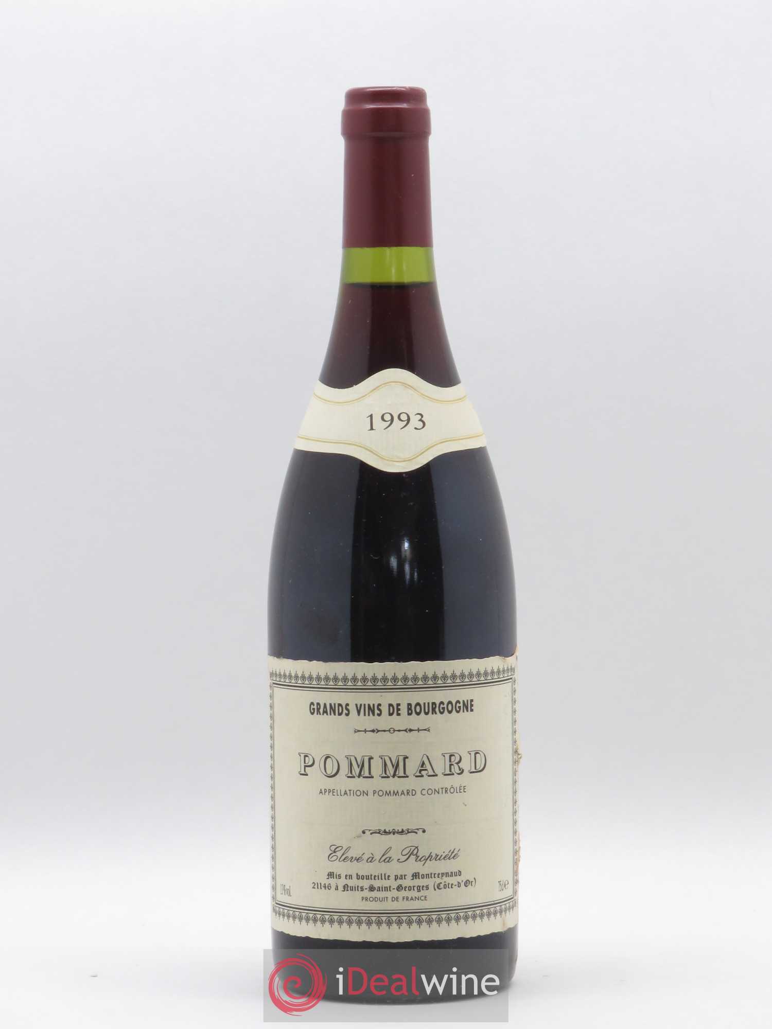 Pommard Montreynaud 1993 - Posten von 1 Flasche - 0