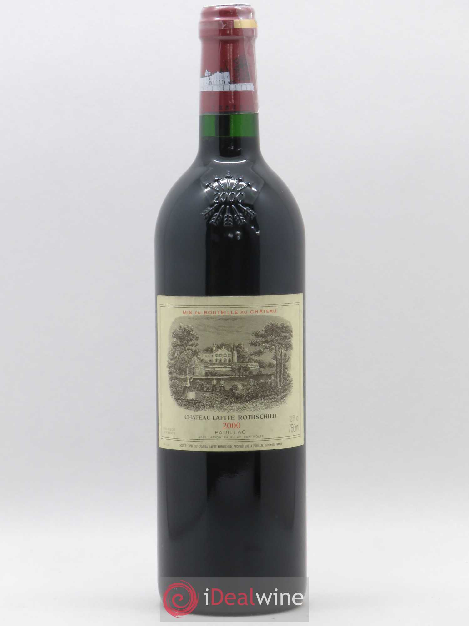 Château Lafite Rothschild 1er Grand Cru Classé 2000 - Lot de 1 bouteille - 0