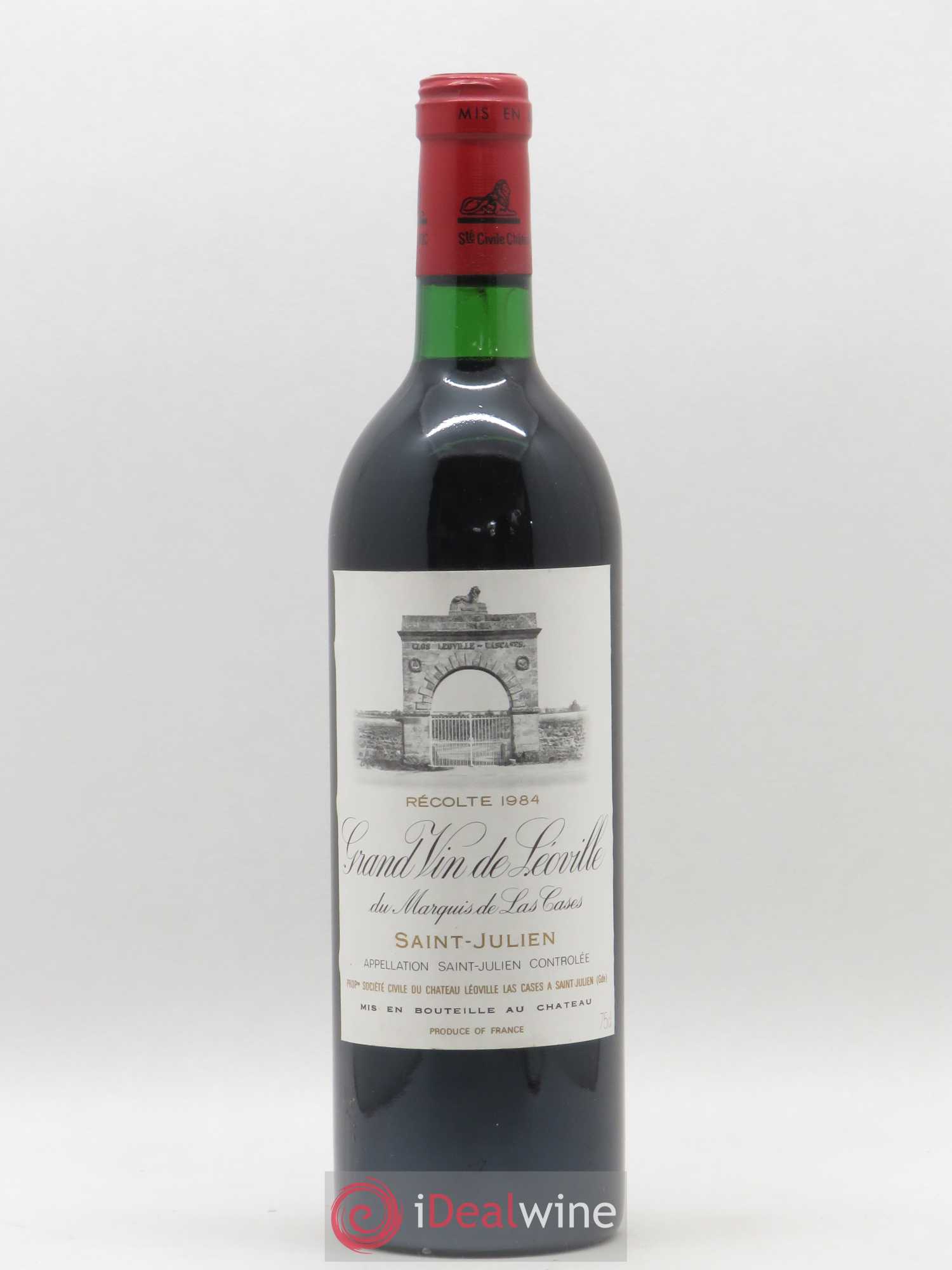 Château Léoville Las Cases 2ème Grand Cru Classé 1984 - Lot de 1 bouteille - 0