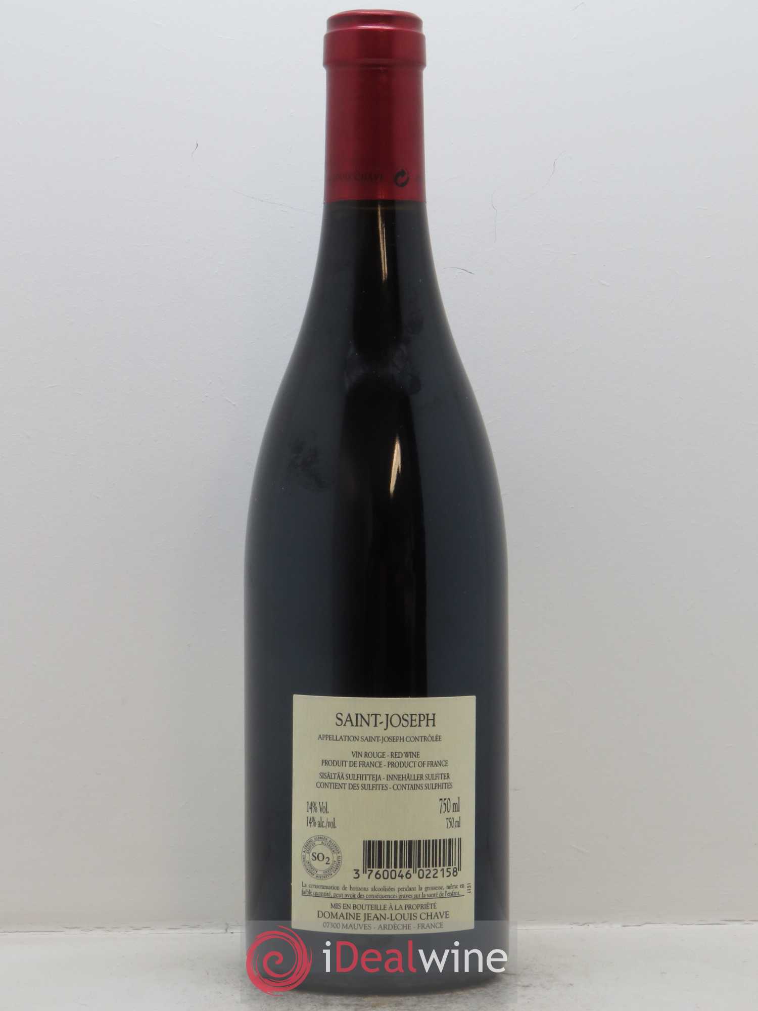 Saint-Joseph Jean-Louis Chave 2015 - Lot de 1 bouteille - 1