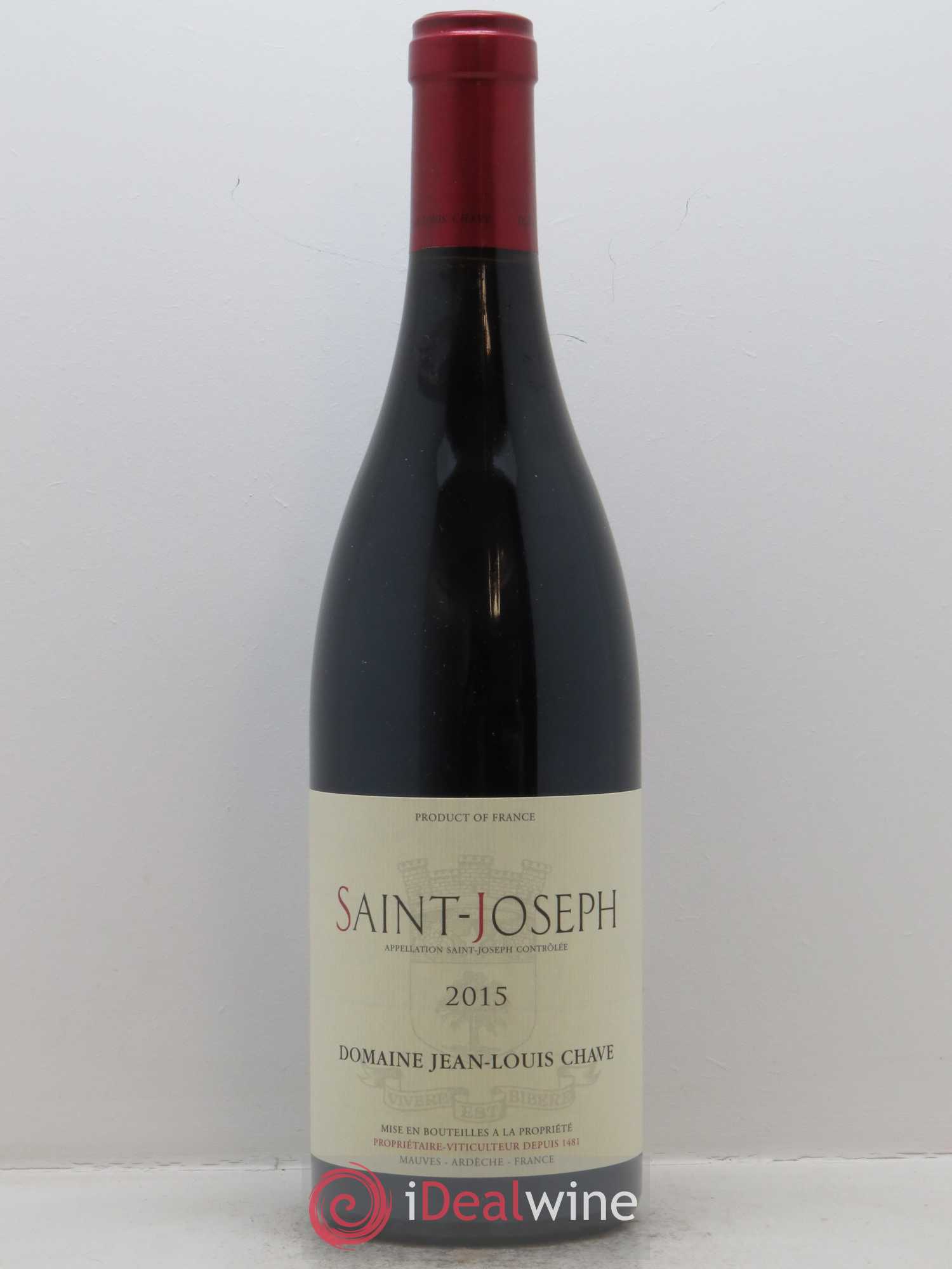 Saint-Joseph Jean-Louis Chave 2015 - Lot de 1 bouteille - 0