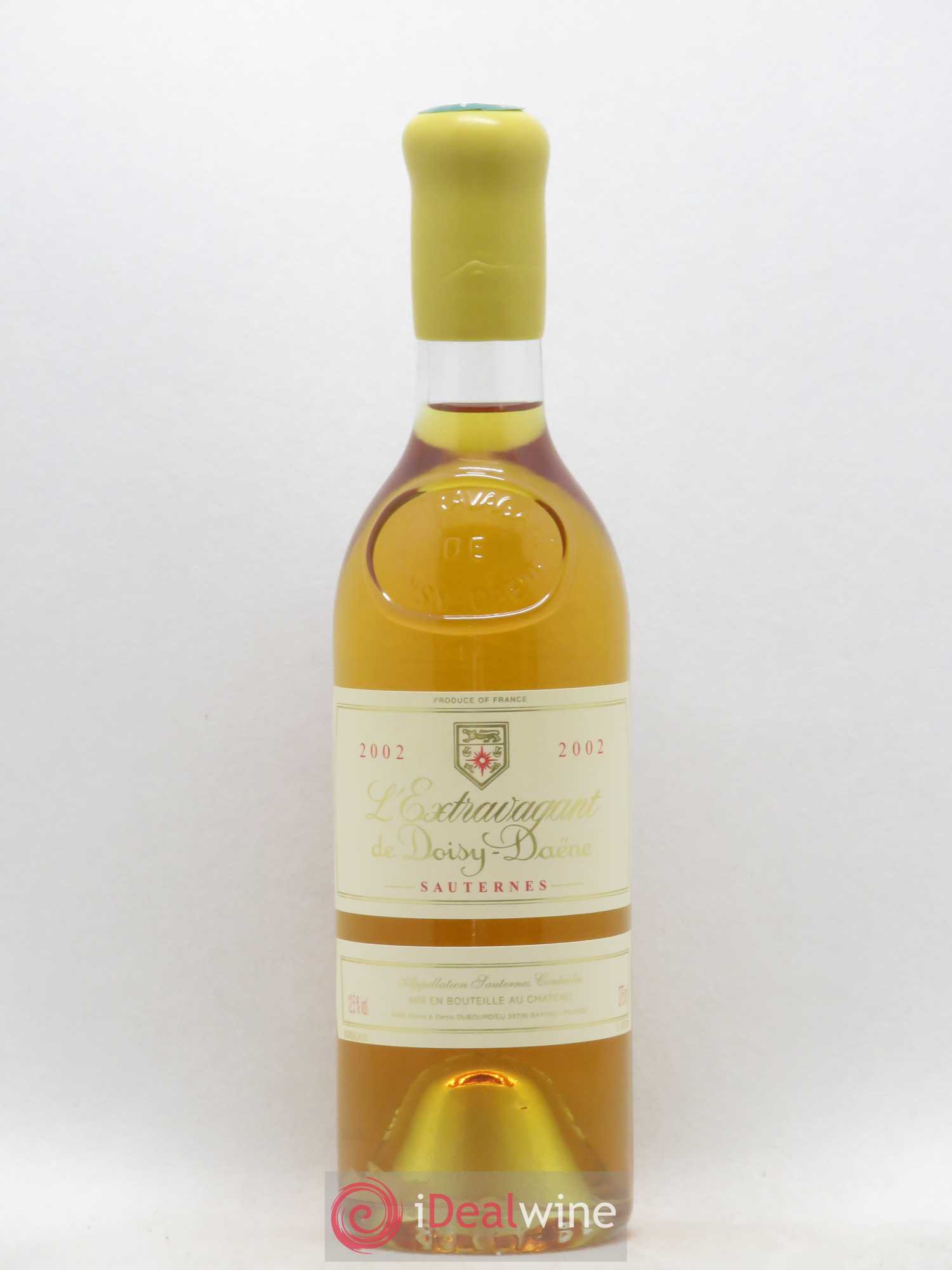 L'Extravagant de Doisy Daëne 2002 - Posten von 1 Demi-Flasche - 0