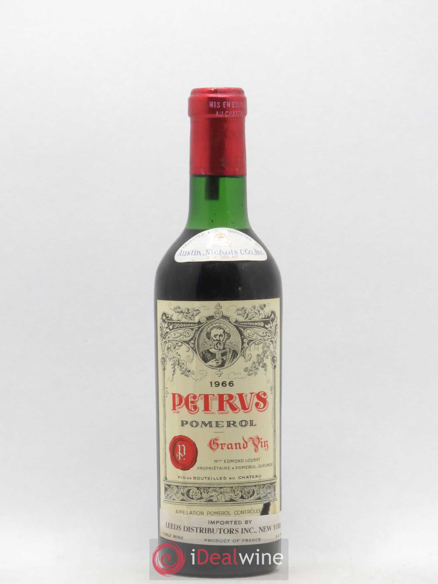 Petrus 1966 - Lot de 1 demi bouteille - 0