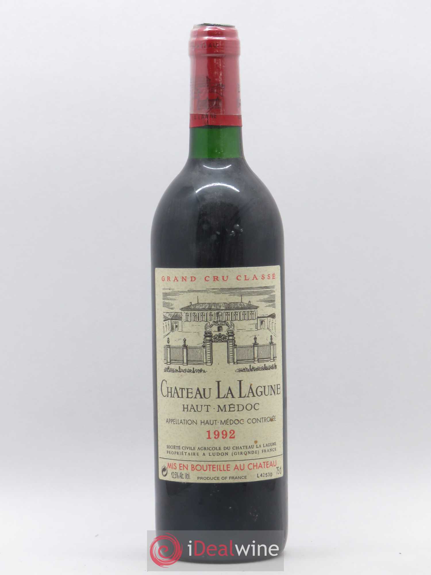Château la Lagune 3ème Grand Cru Classé 1992 - Lot de 1 bouteille - 0
