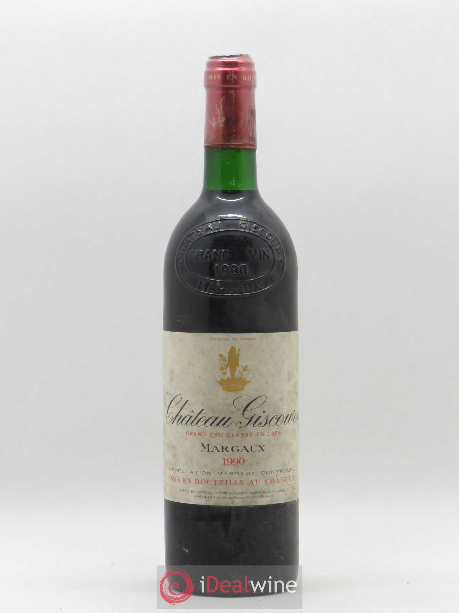 Château Giscours 3ème Grand Cru Classé 1990 - Lot de 1 bouteille - 0