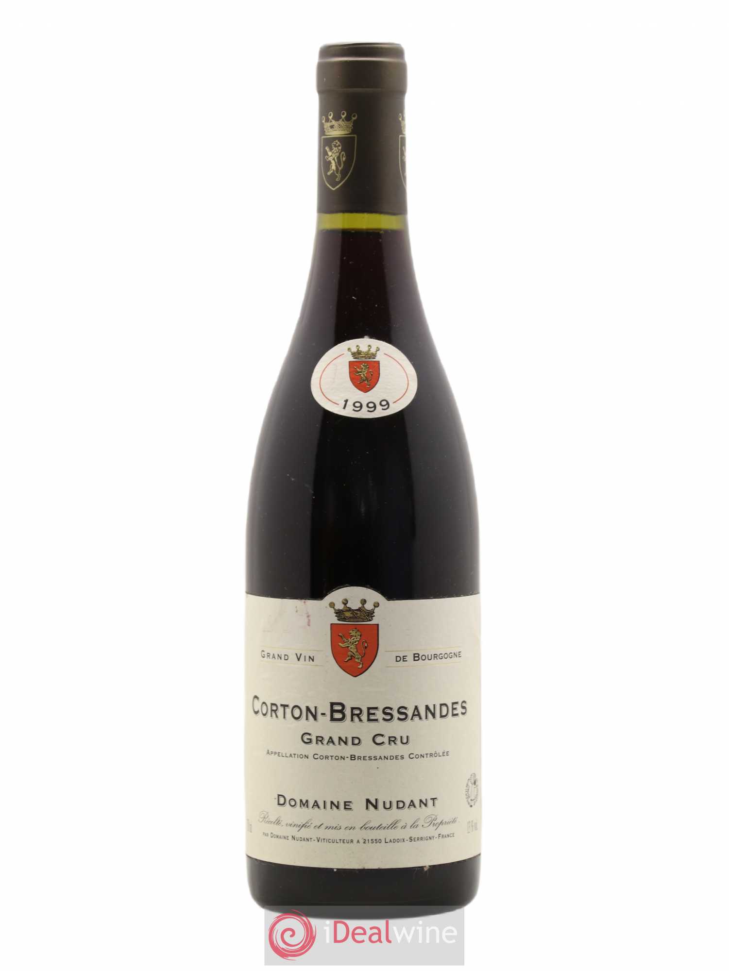 Corton Grand Cru Bressandes domaine Nudant 1999 - Posten von 1 Flasche - 0