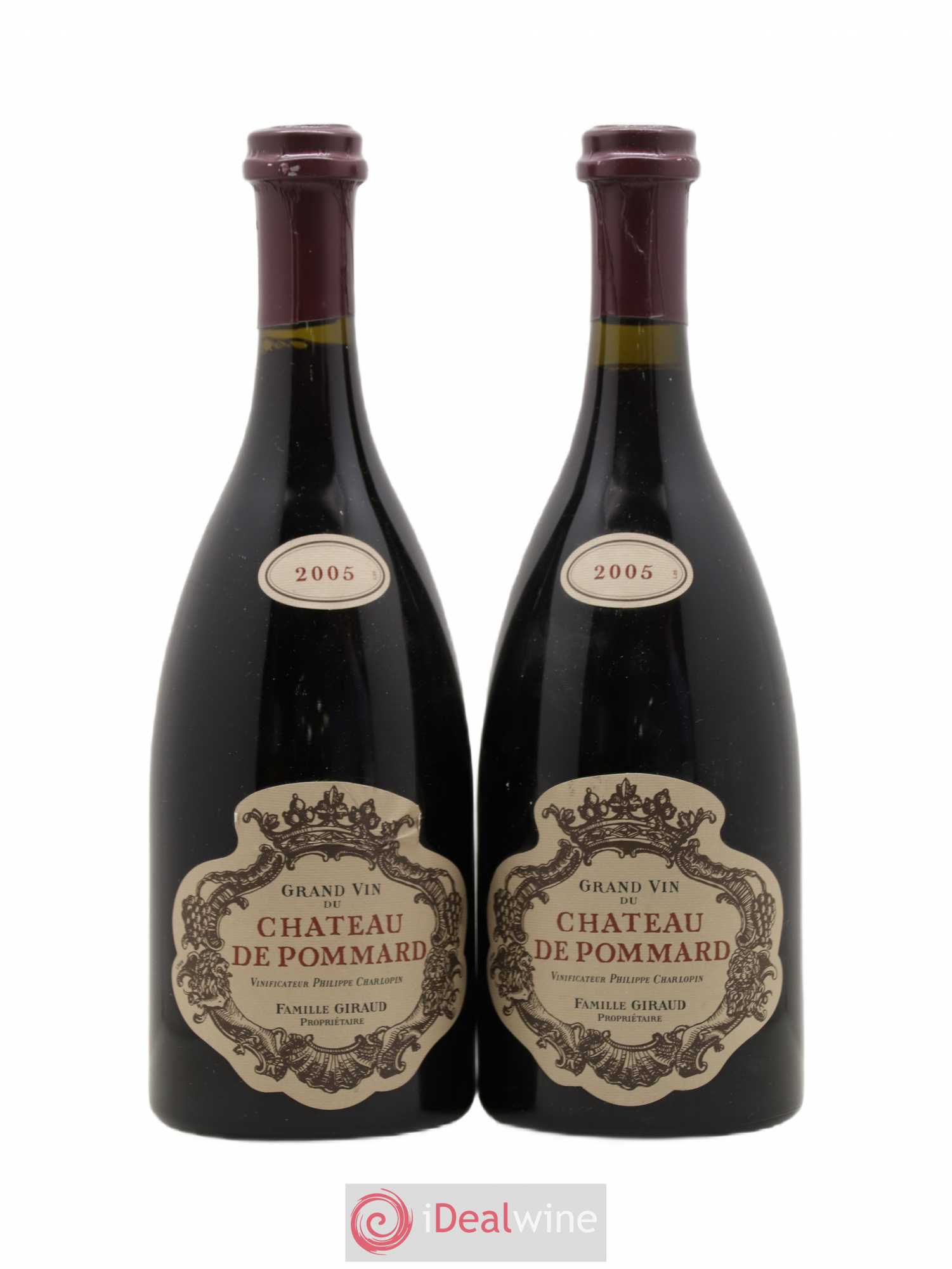 Pommard Château de Pommard 2005 - Lot de 2 bouteilles - 0