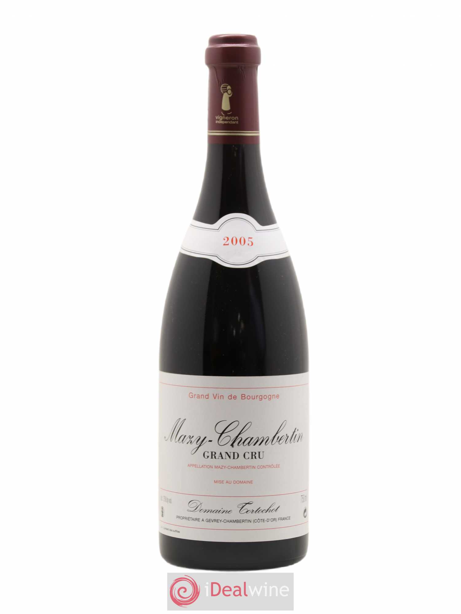 Mazis-Chambertin Grand Cru Tortochot (Domaine) 2005 - Lot de 1 bouteille - 0