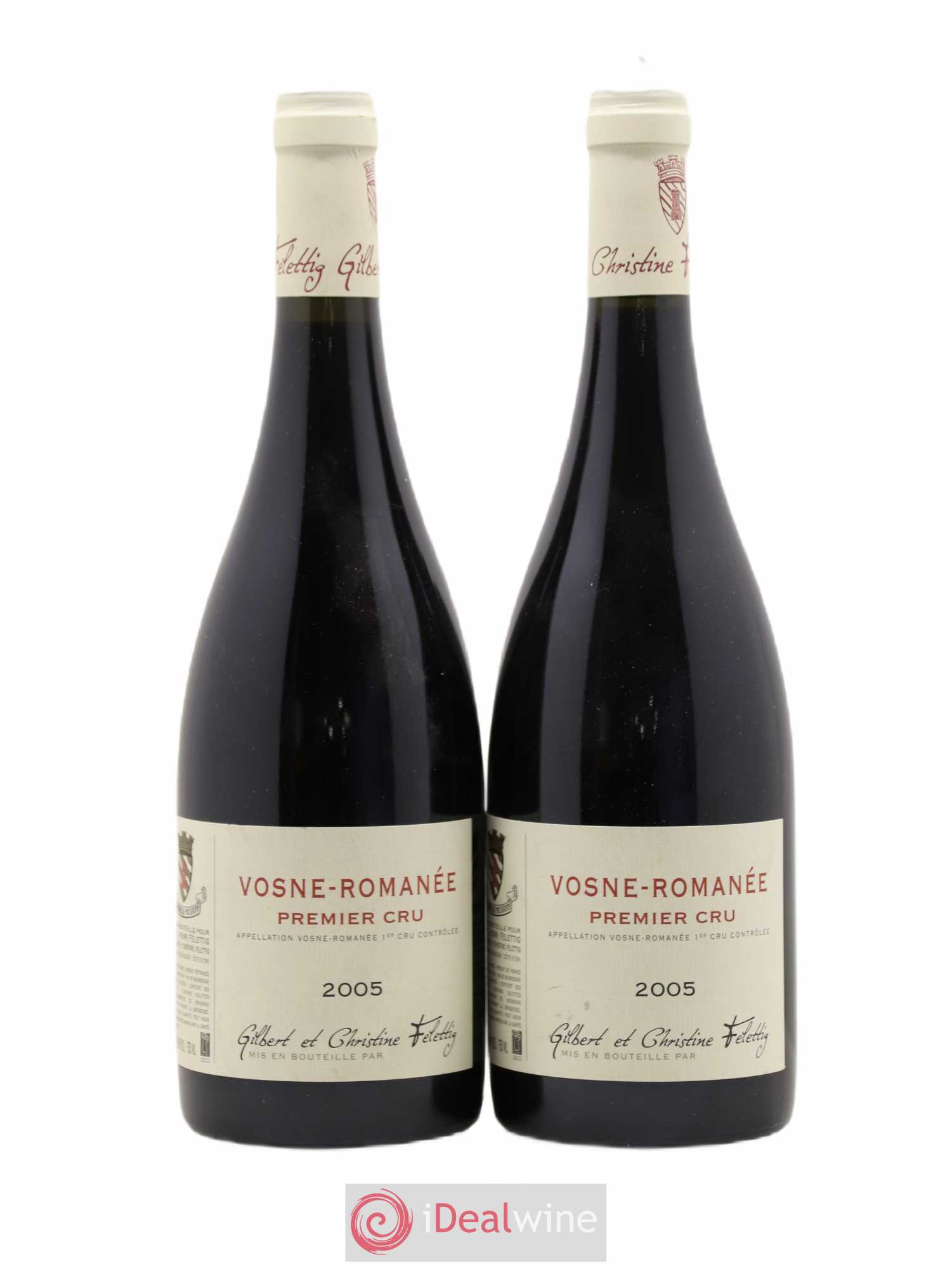Vosne-Romanée 1er Cru Felettig (Domaine) 2005 - Lot de 2 bouteilles - 0