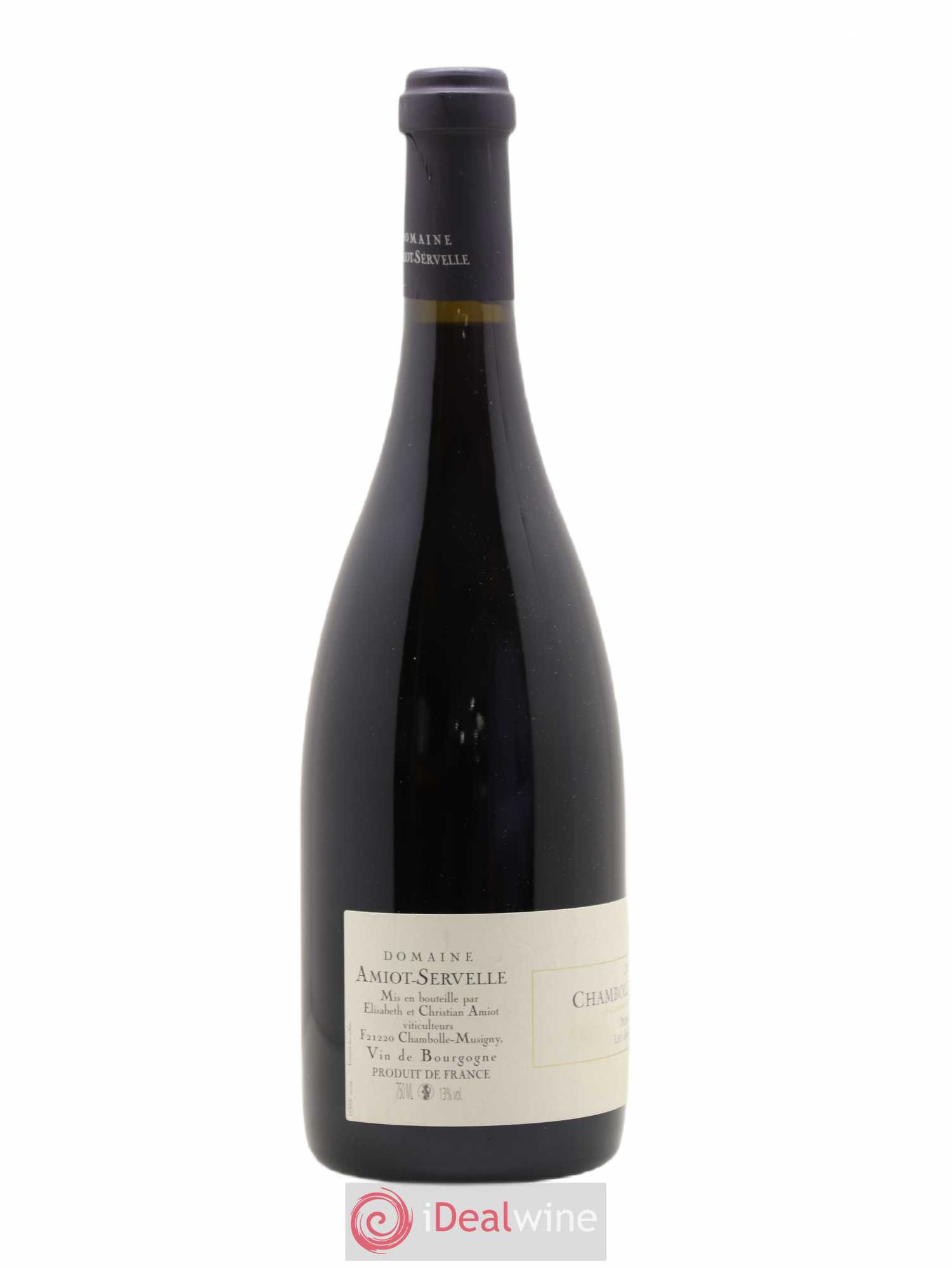 Chambolle-Musigny 1er Cru Les Amoureuses Amiot-Servelle 2007 - Lot de 1 bouteille - 1