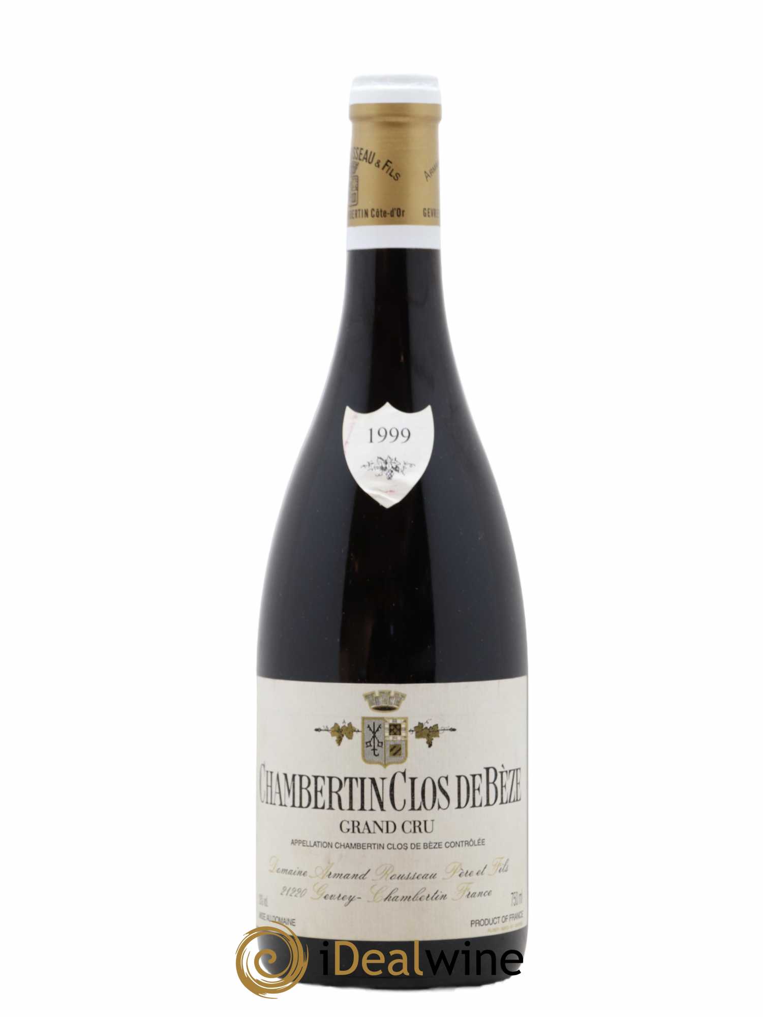 Chambertin Clos de Bèze Grand Cru Armand Rousseau (Domaine) 1999 - Lot de 1 bouteille - 0