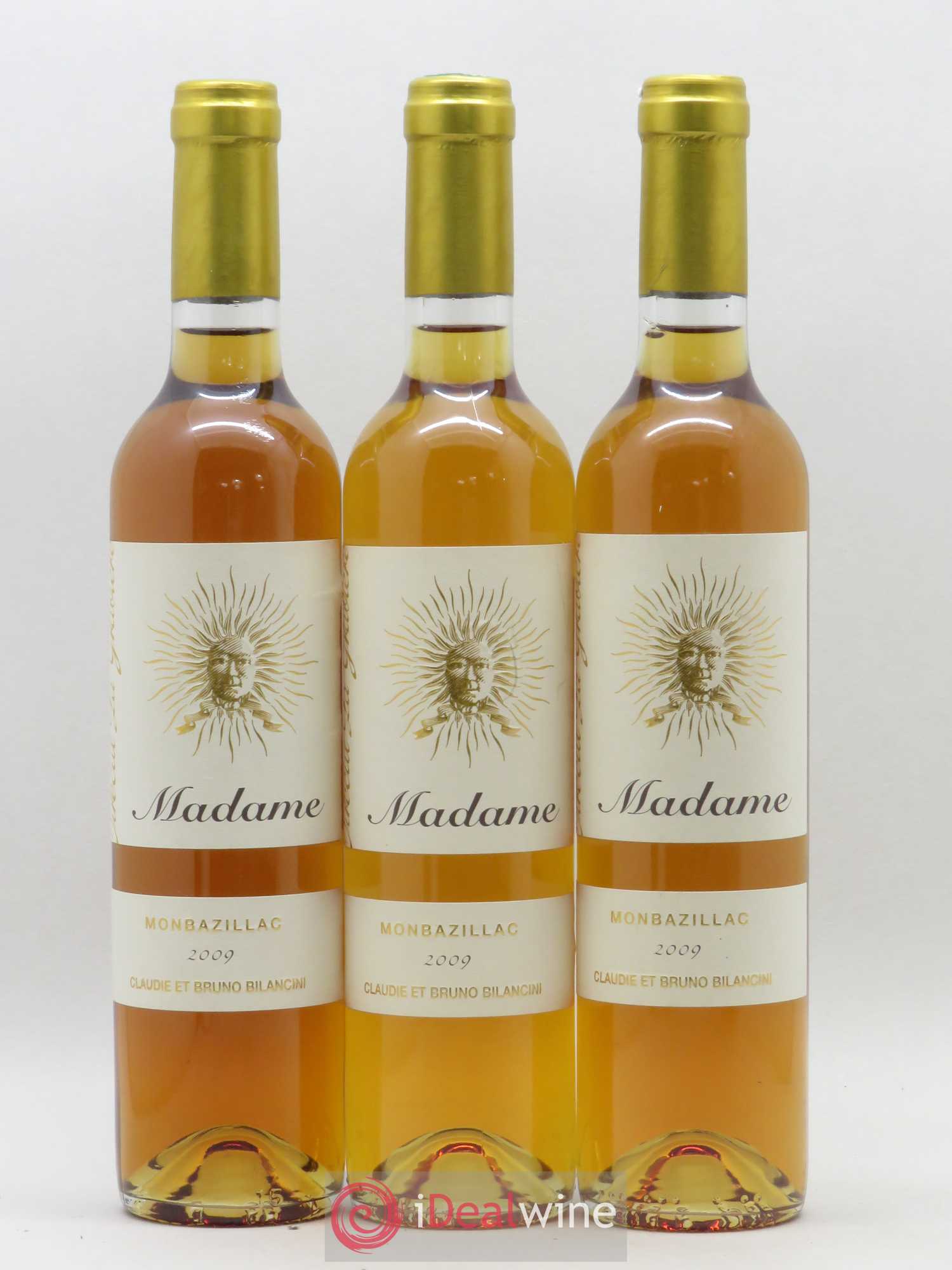 Monbazillac Château Tirecul La Gravière Cuvée Madame Bruno et Claudie Bilancini 50cl 2009 - Lotto di 3 bottiglie - 0