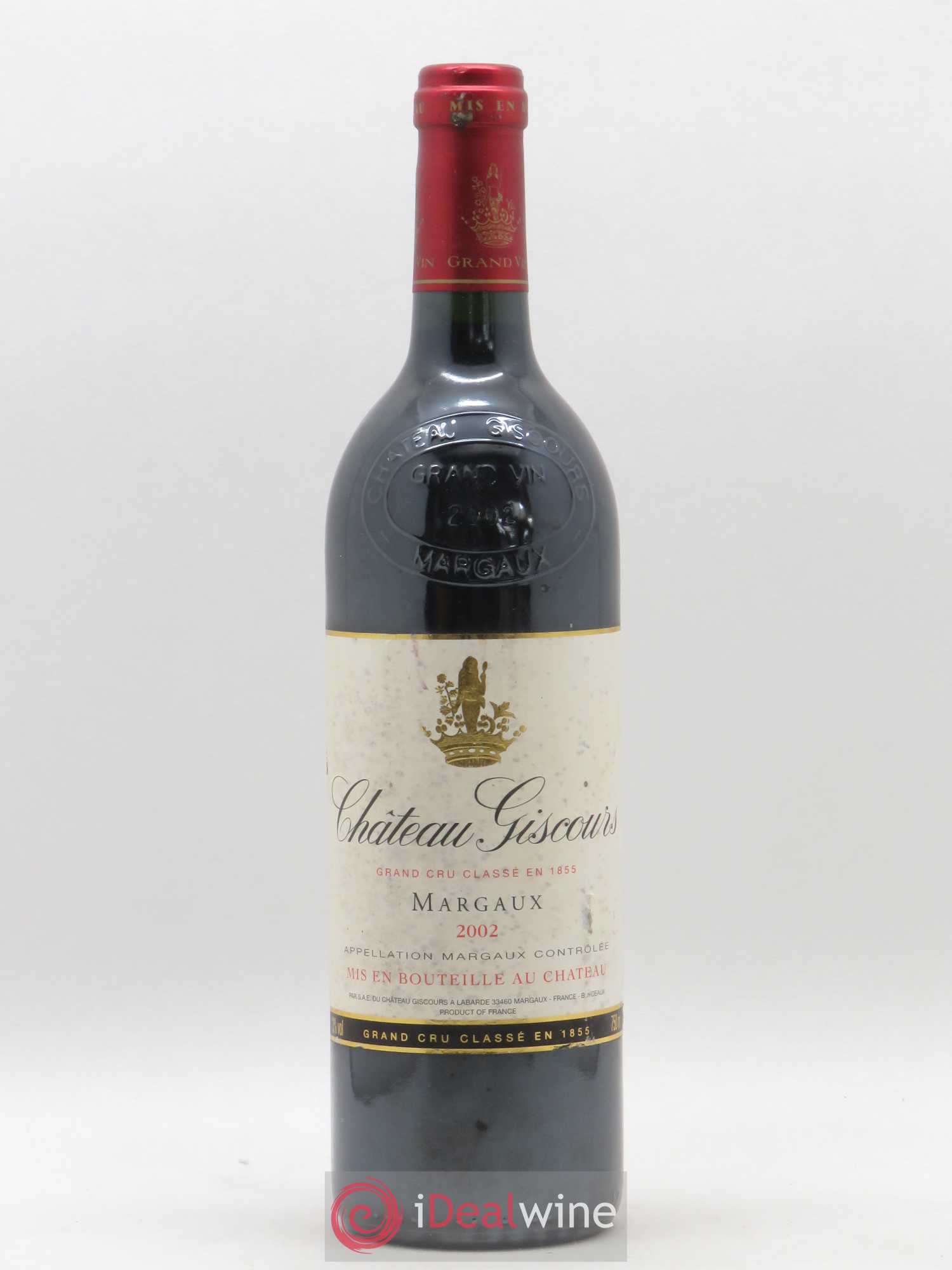 Château Giscours 3ème Grand Cru Classé 2002 - Lot de 1 bouteille - 0