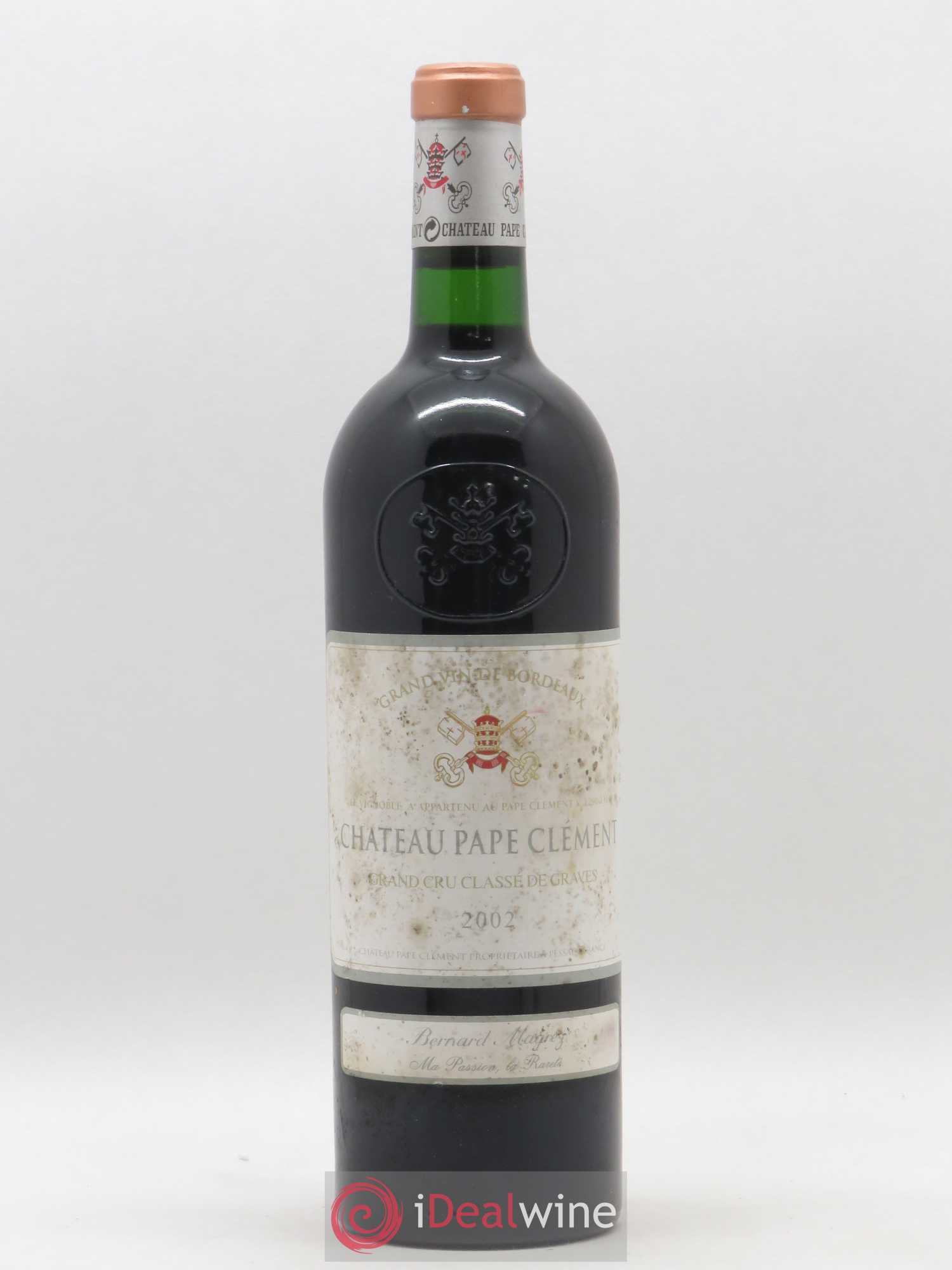 Château Pape Clément Cru Classé de Graves 2002 - Lot de 1 bouteille - 0