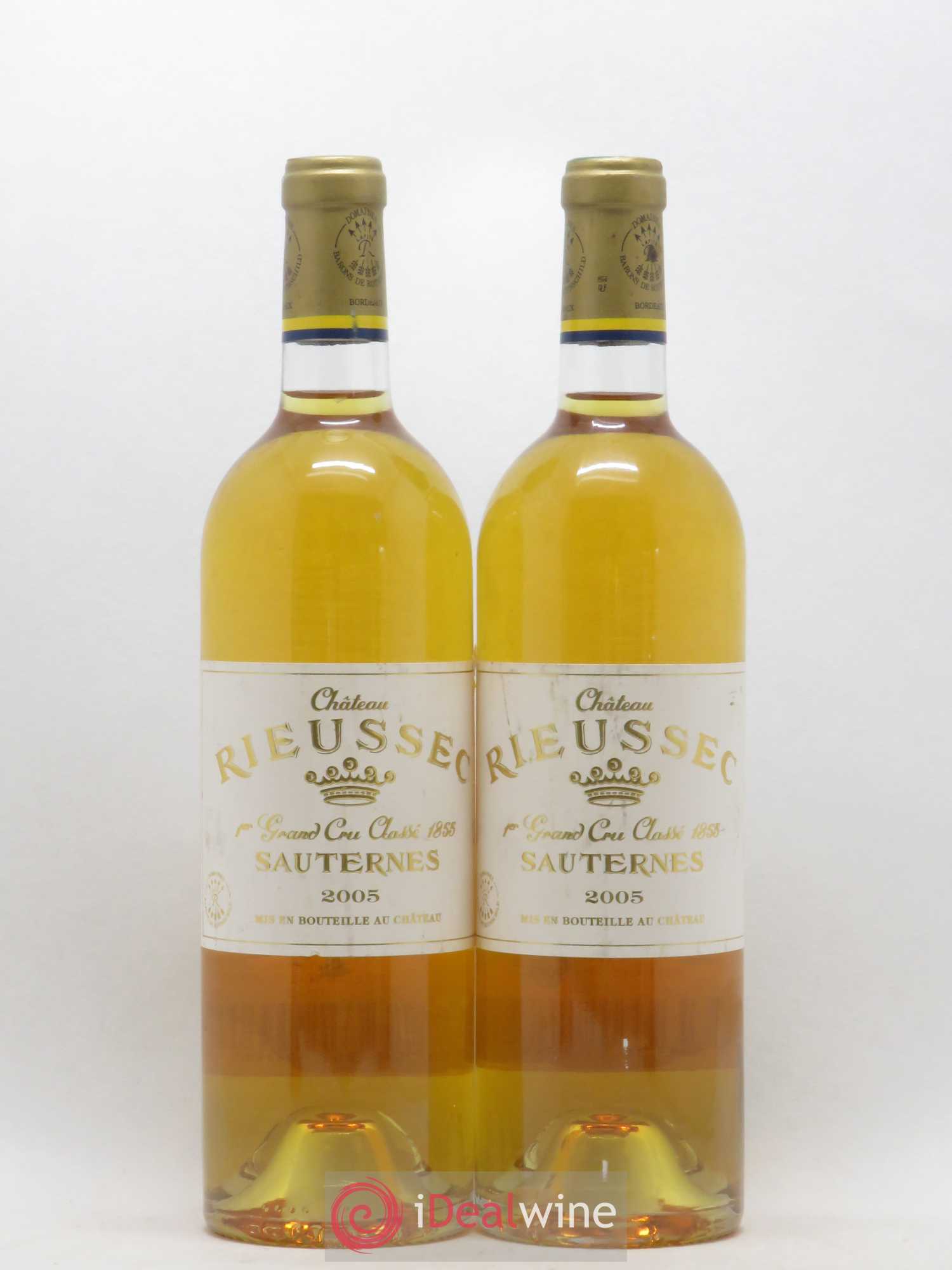 Château Rieussec 1er Grand Cru Classé 2005 - Lotto di 2 bottiglie - 0