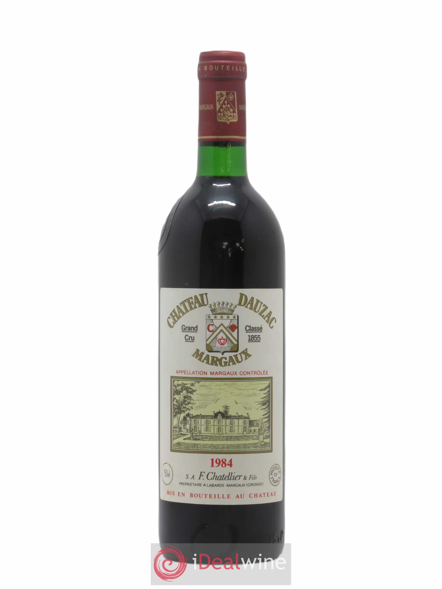 Château Dauzac 5ème Grand Cru Classé 1984 - Lot de 1 bouteille - 0