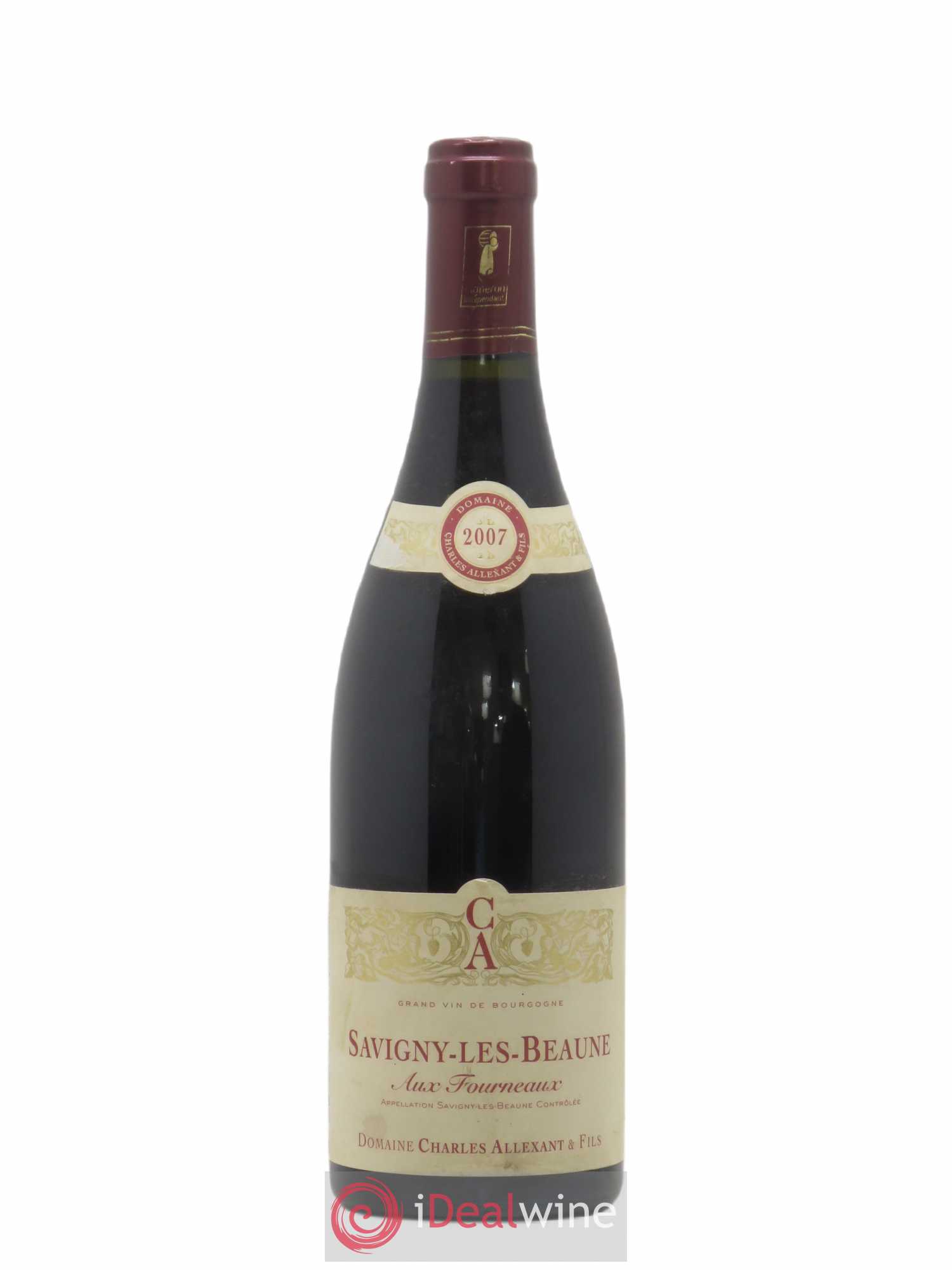 Savigny-lès-Beaune Aux Fourneaux Domaine Charles Allexant 2007 - Posten von 1 Flasche - 0