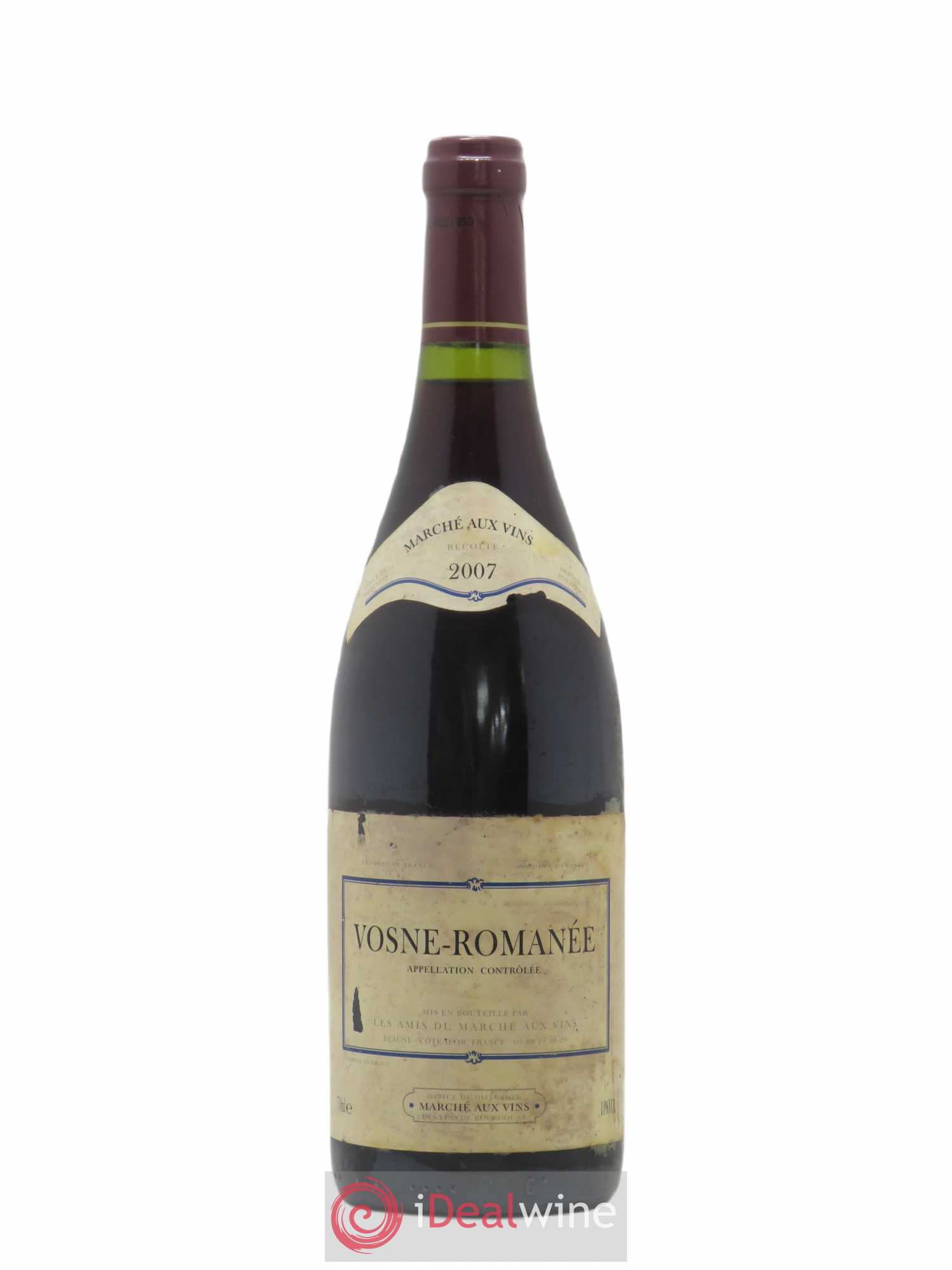 Vosne-Romanée Les Amis du Marché aux Vins 2007 - Posten von 1 Flasche - 0