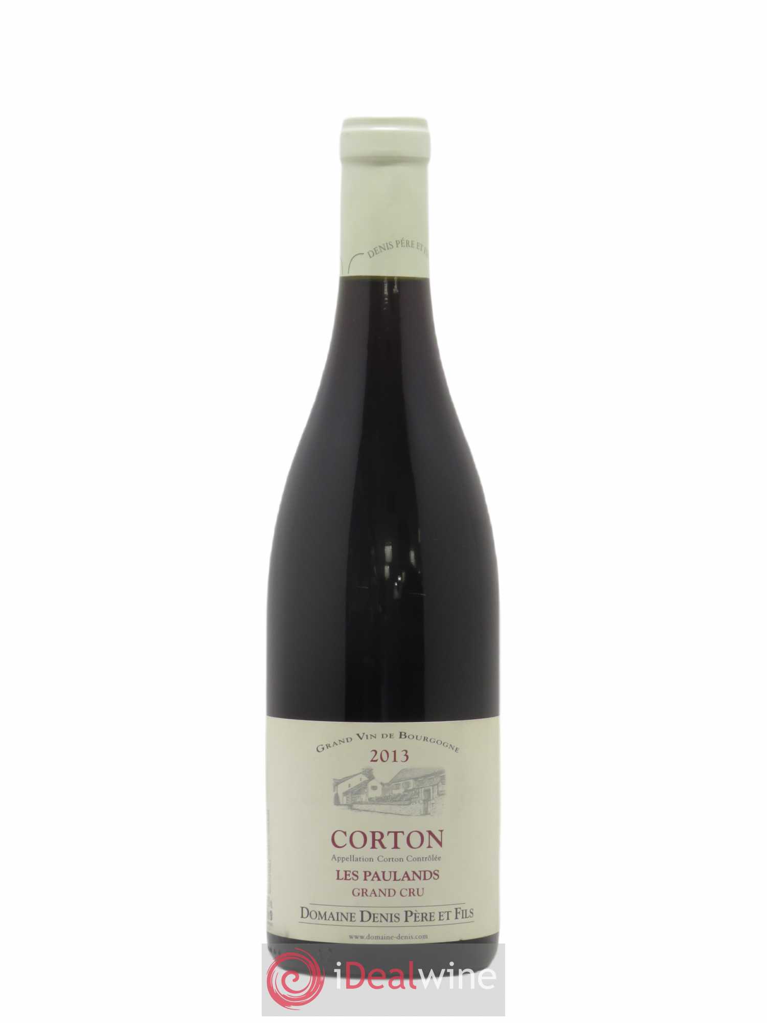 Corton Grand Cru Les Paulands Domaine Denis Pere et Fils 2013 - Posten von 1 Flasche - 0