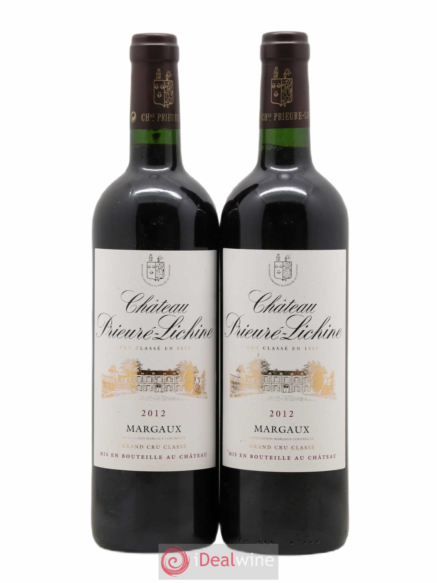 Château Prieuré Lichine 4ème Grand Cru Classé 2012 - Lot de 2 bouteilles - 0