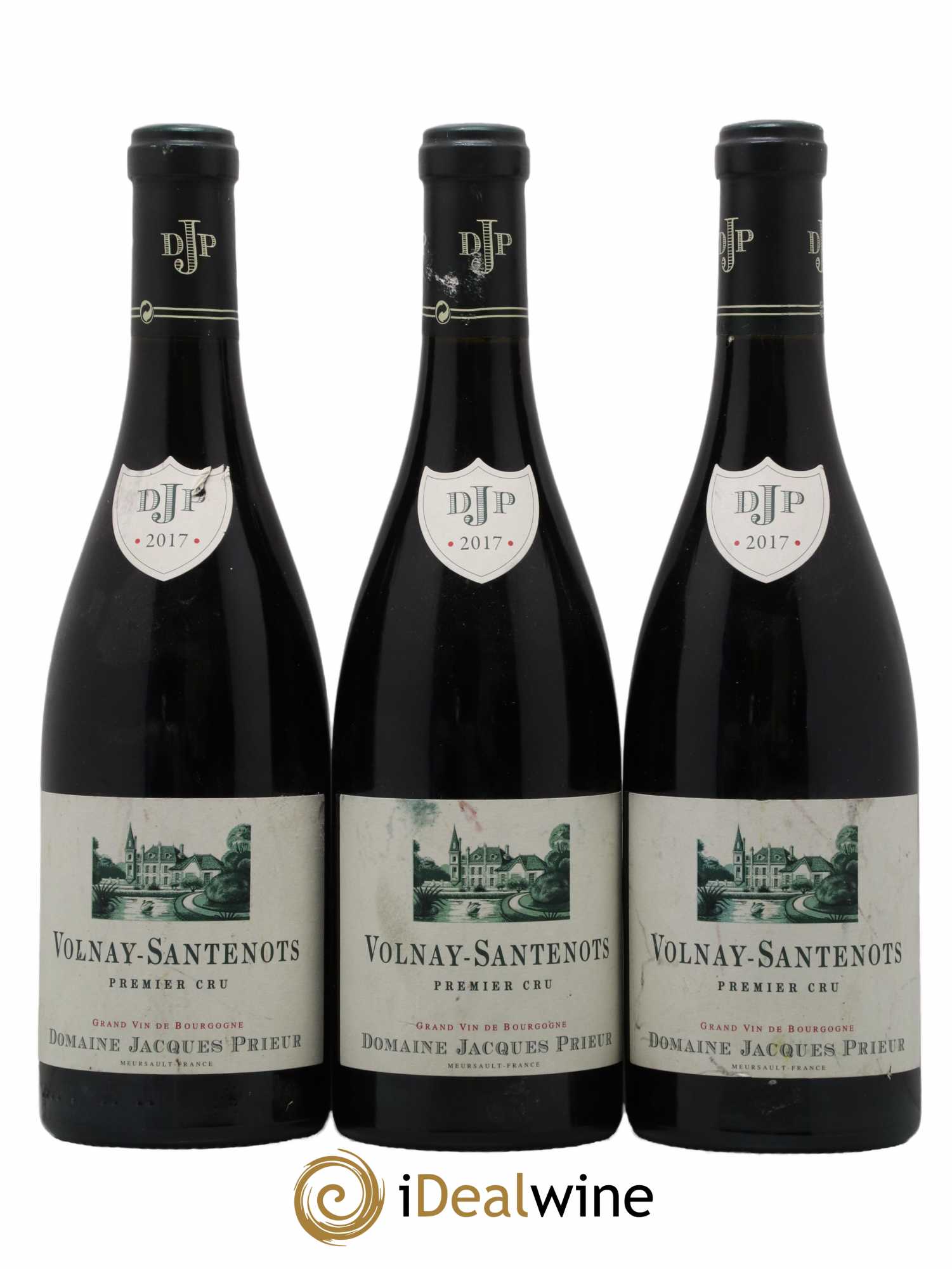 Volnay 1er Cru Santenots Jacques Prieur (Domaine) 2017 - Lot de 3 bouteilles - 0