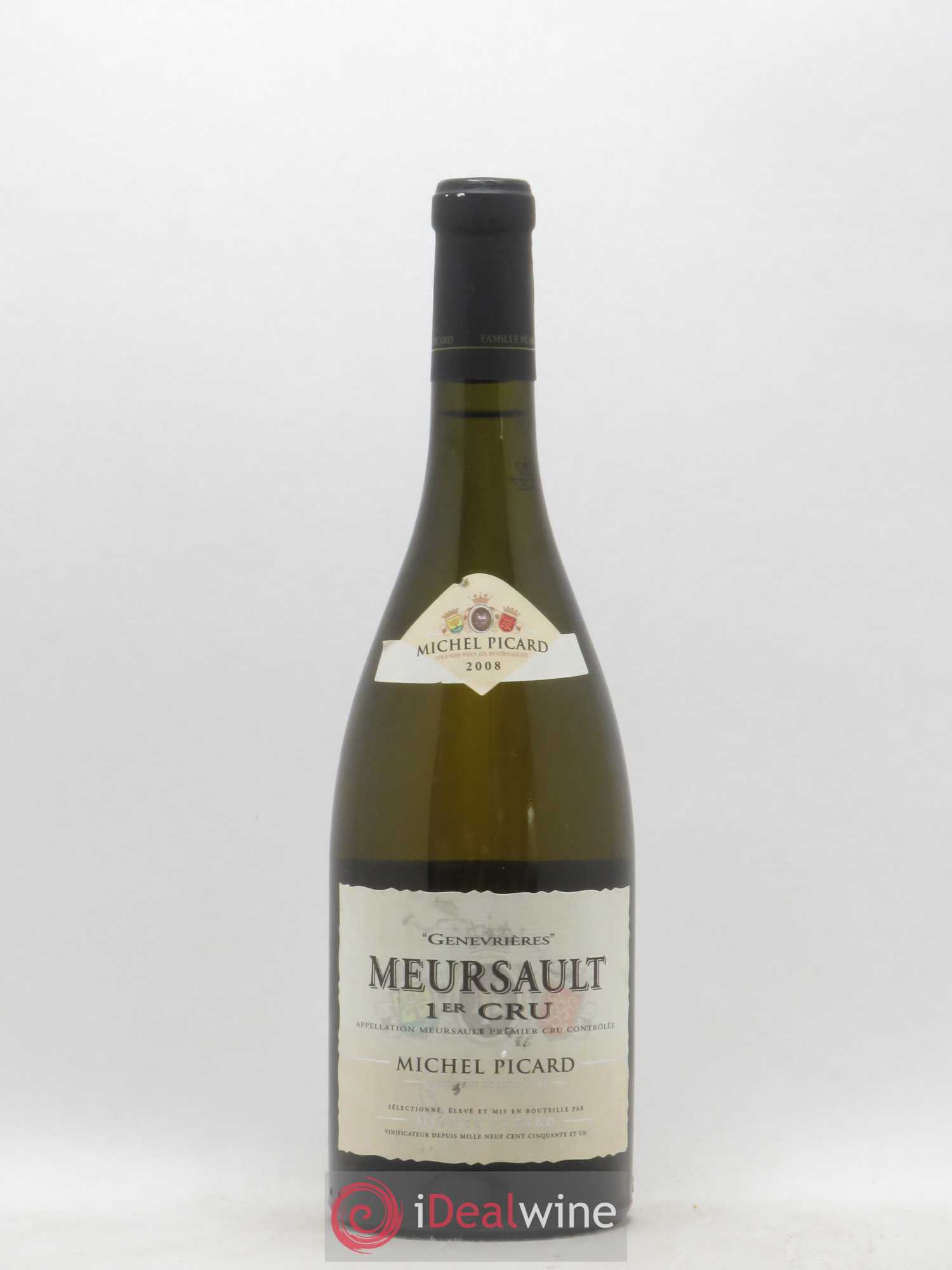 Meursault 1er Cru Genevrières Michel Picard 2008 - Posten von 1 Flasche - 0