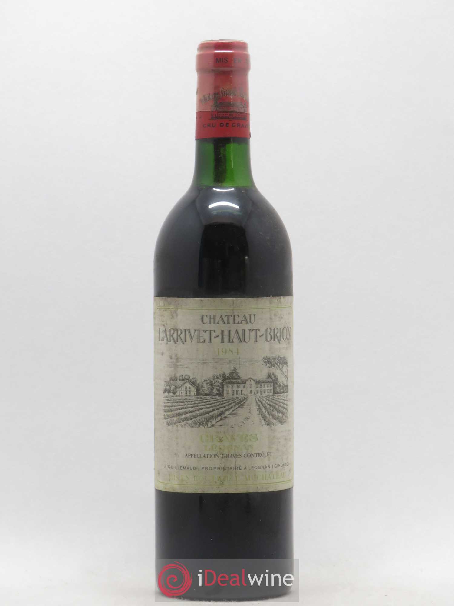 Château Larrivet Haut-Brion 1984 - Lot de 1 bouteille - 0
