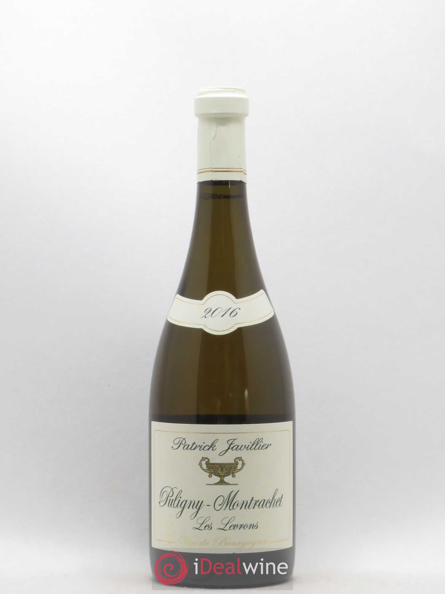 Puligny-Montrachet Les Levrons Patrick Javillier 2016 - Lot de 1 bouteille - 0