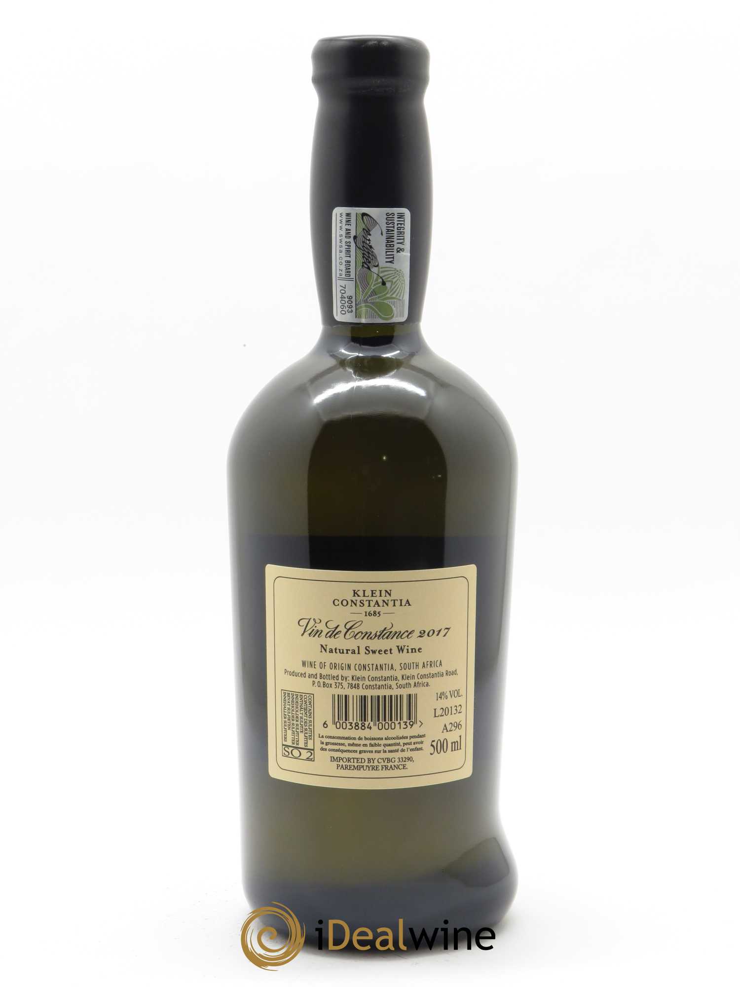 Vin de Constance Klein Constantia L. Jooste (50cl) 2017 - Lot de 1 bouteille - 2