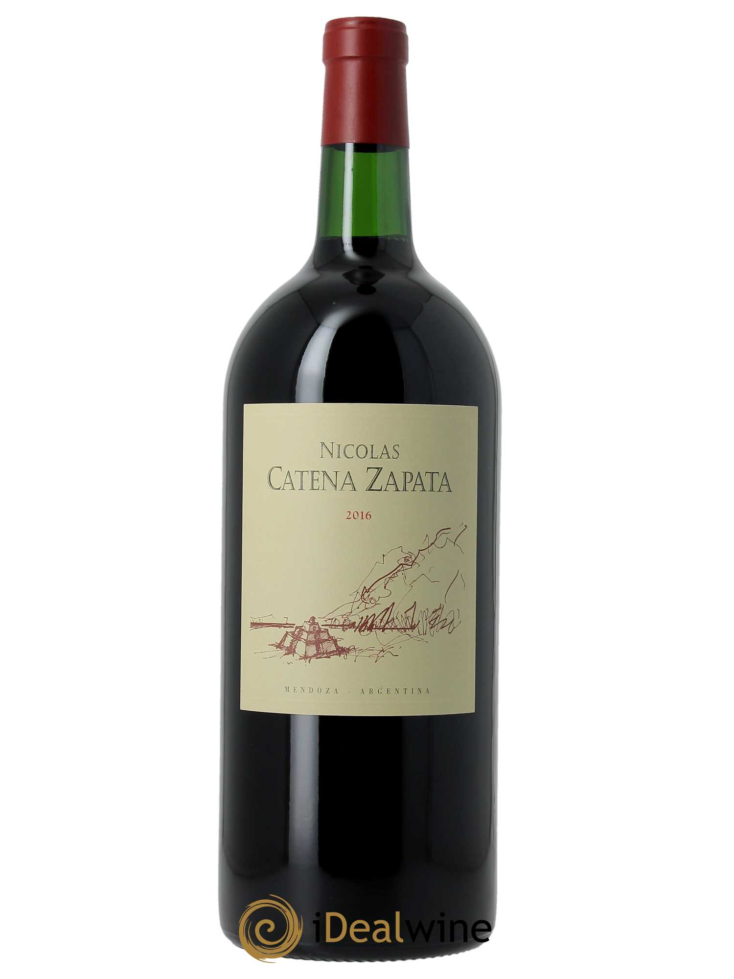 Mendoza Catena Zapata Nicolas 2016 - Lot of 1 double magnum - 1