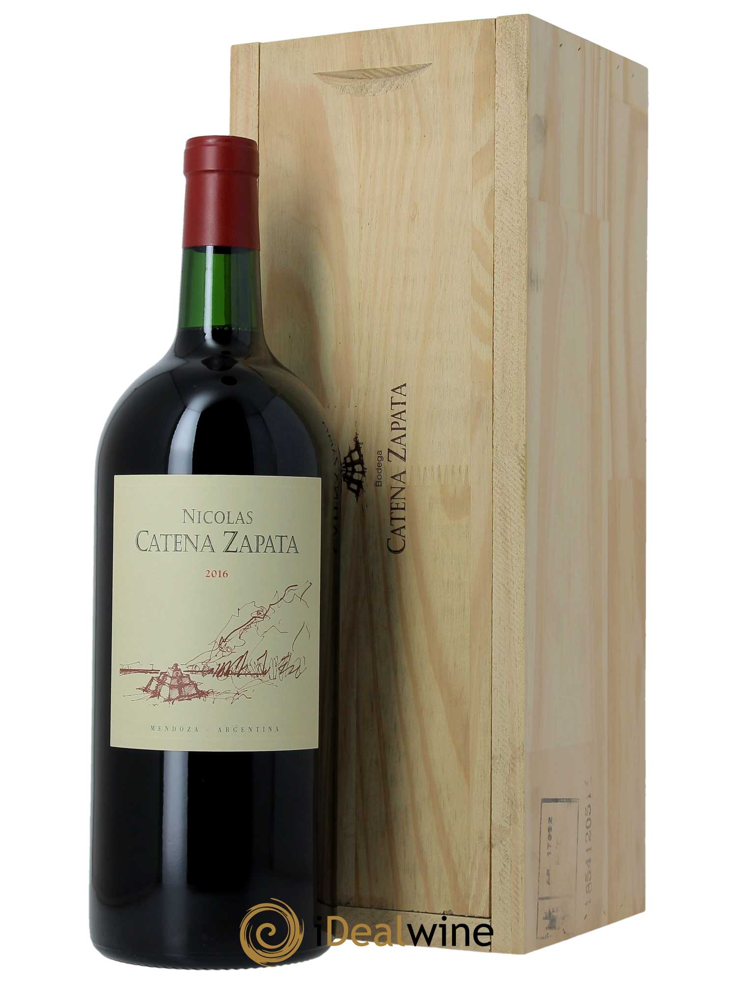 Mendoza Catena Zapata Nicolas 2016 - Lot of 1 double magnum - 0