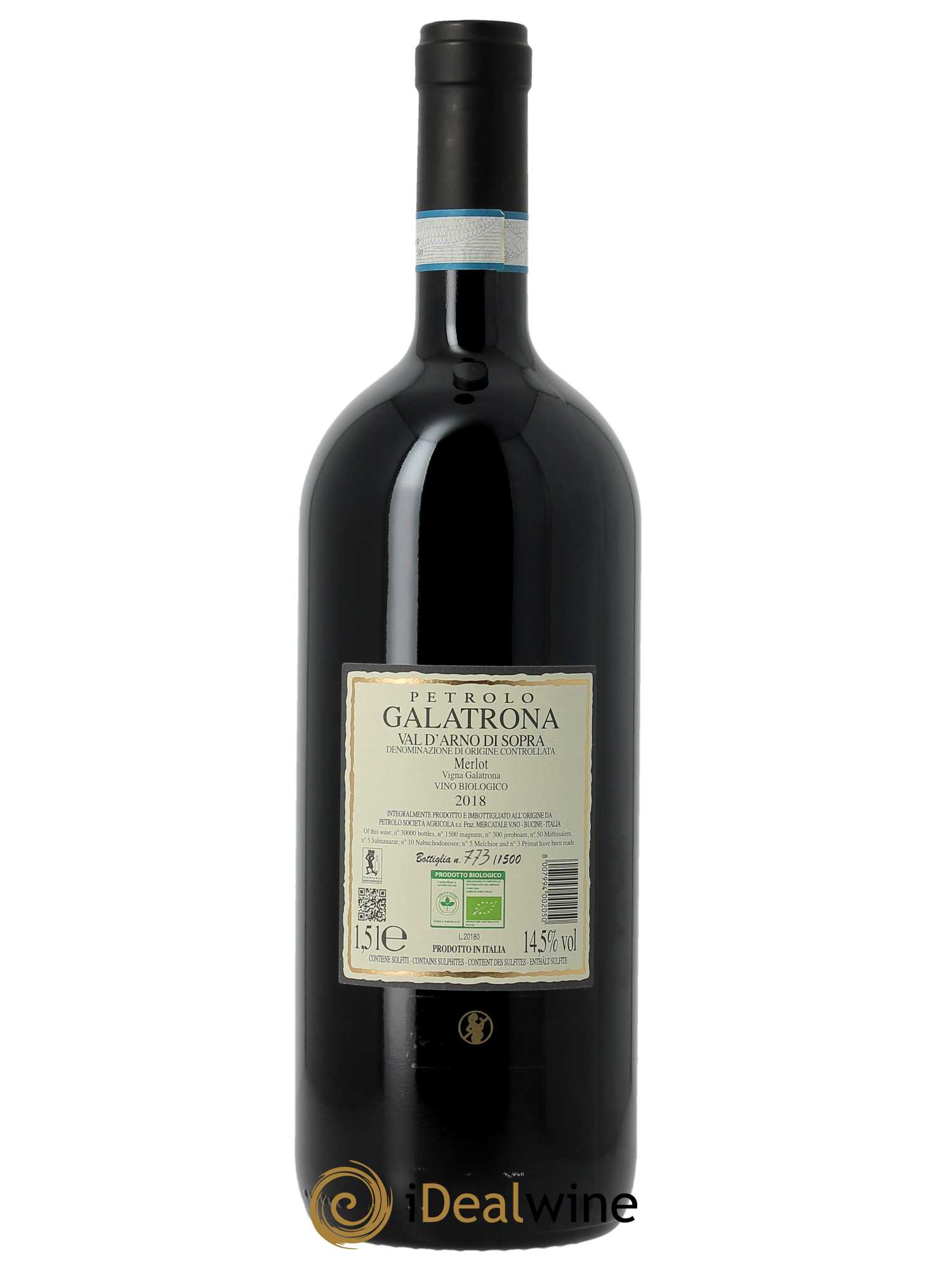 Toscana IGT Petrolo Galatrona 2018 - Lot de 1 magnum - 2