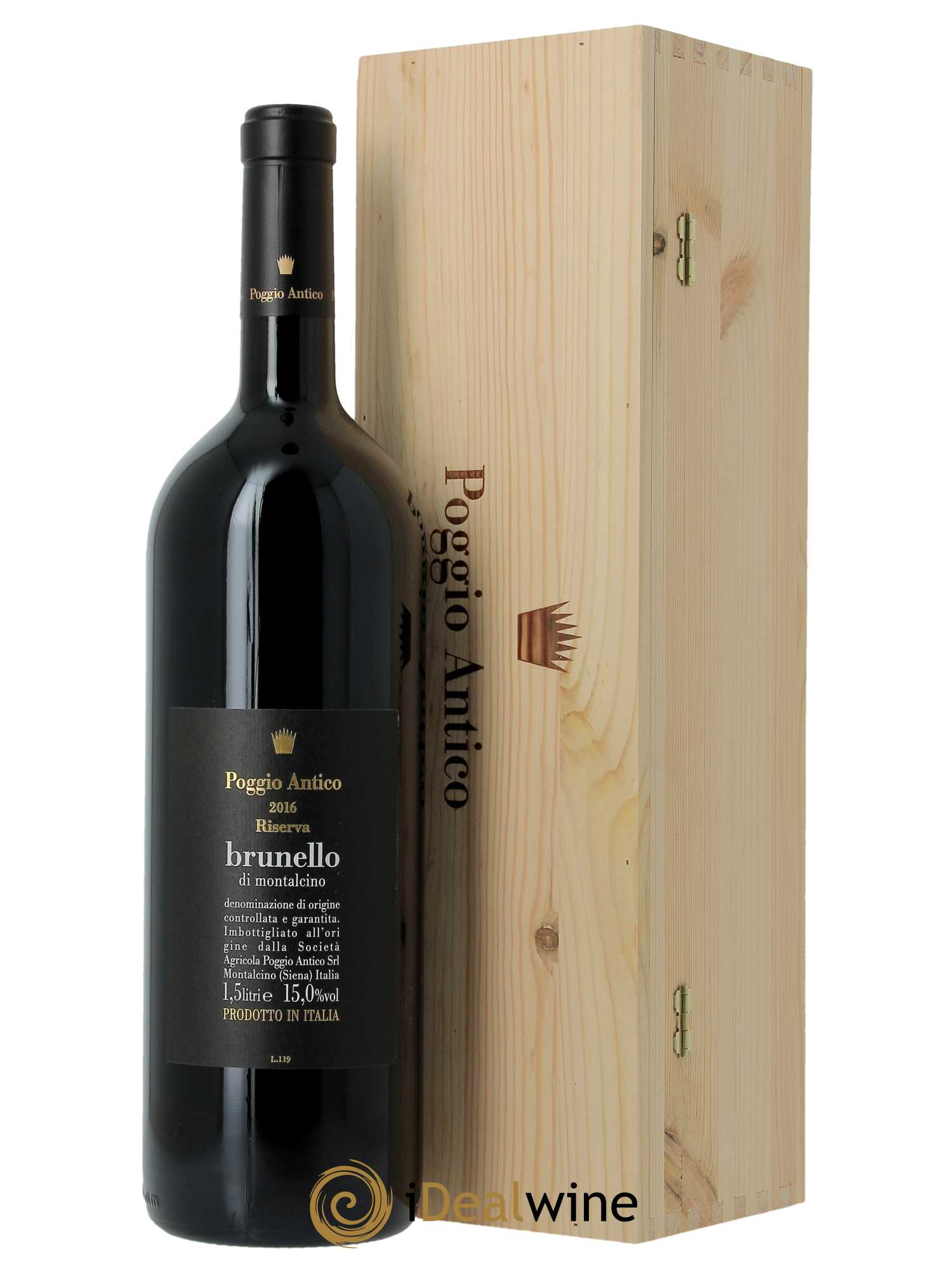 Brunello di Montalcino DOCG Poggio Antico Riserva 2016 - Lot of 1 magnum - 0