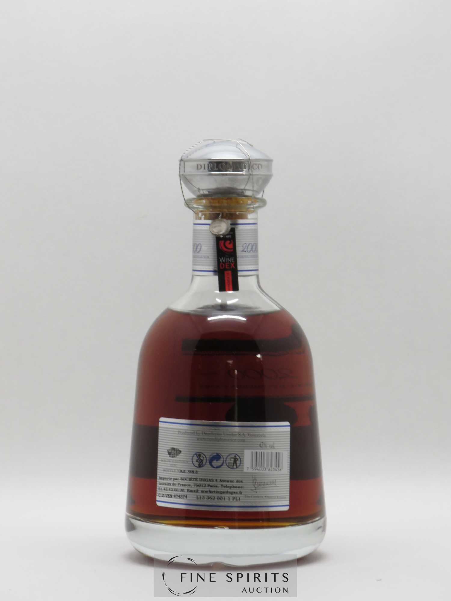 Diplomatico 2000 Of. Finished in Sherry Casks Single Vintage - Posten von 1 Flasche - 1