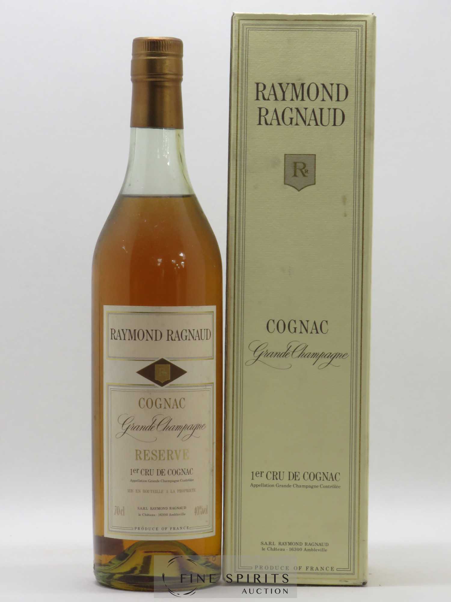 Raymond Ragnaud Of. Reserve Grande Champagne - Posten von 1 Flasche - 0