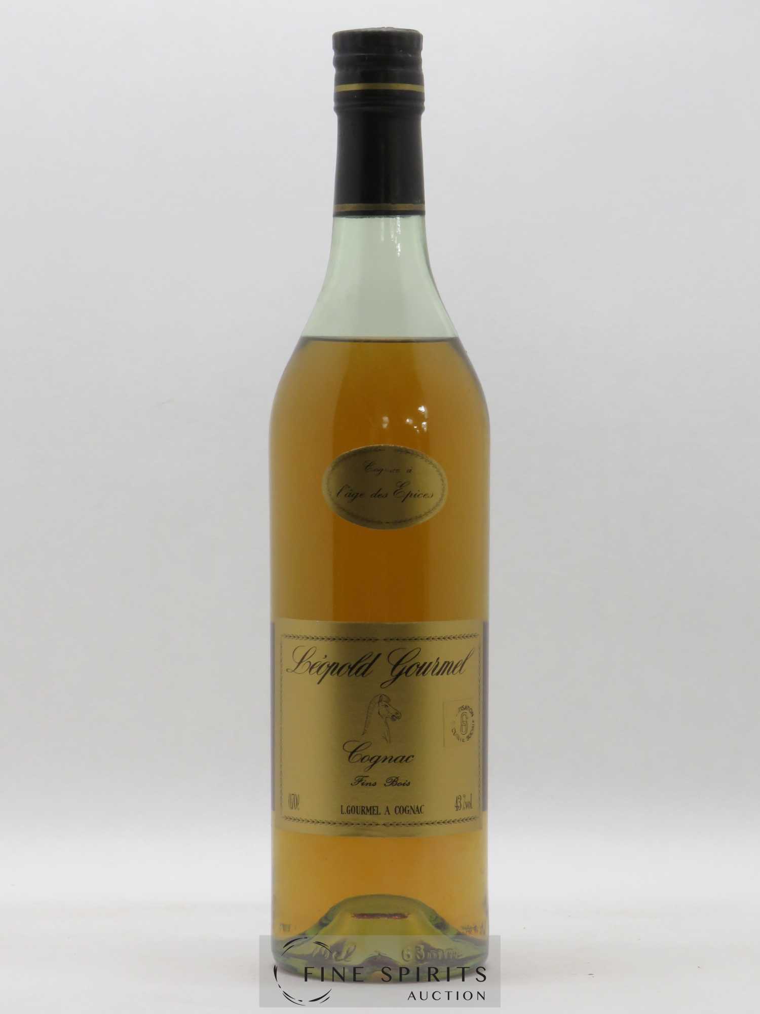 Léopold Gourmel Of. L'Âge des Epices Fins Bois - Lot de 1 bouteille - 1