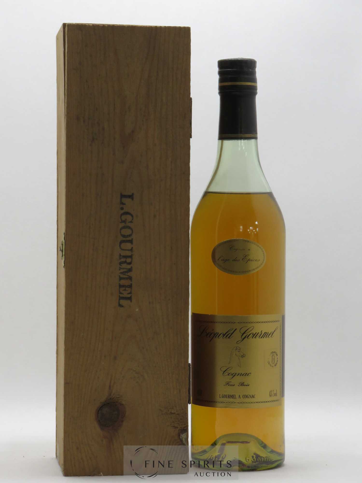 Léopold Gourmel Of. L'Âge des Epices Fins Bois - Lot de 1 bouteille - 0